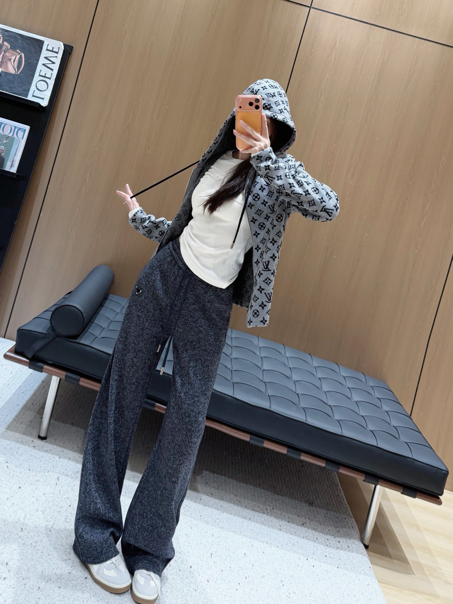 NO:683710,The autumn and winter atmosphere is strong, knitted pants are a must-have,19860909秋冬氛围浓厚 针织裤是刚需,,,Women's clothing