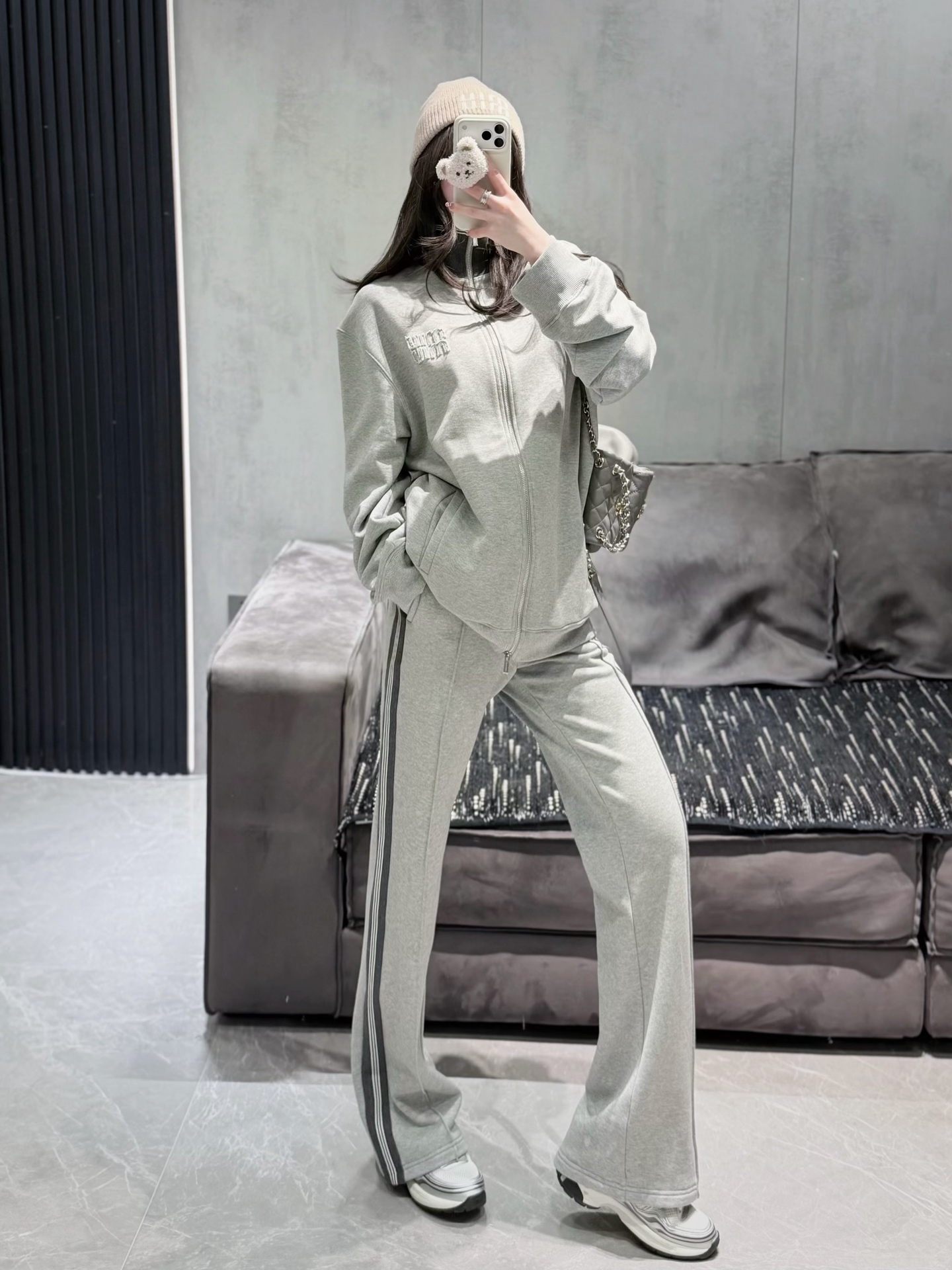 NO:686012,The look of our own model is complete, lazy and comfortable,19860909自家模特look 一整套,慵懒惬意,,,Women's clothing