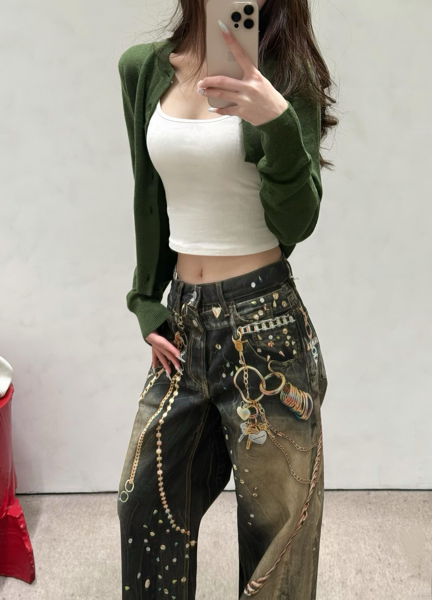 NO:694812,Jiugongge outfit is indispensable for fashionable people,19860909九宫格穿搭 时髦精少不了这条,,,Women's clothing