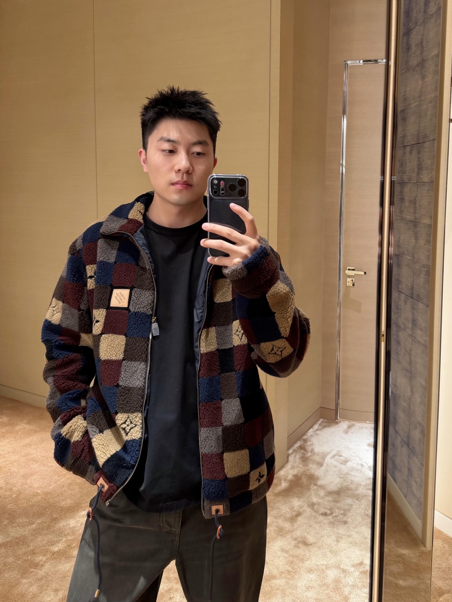 NO:695983,Share the classic checkerboard with your family,19860909和家属一起共享 经典棋盘格,,,Women's clothing