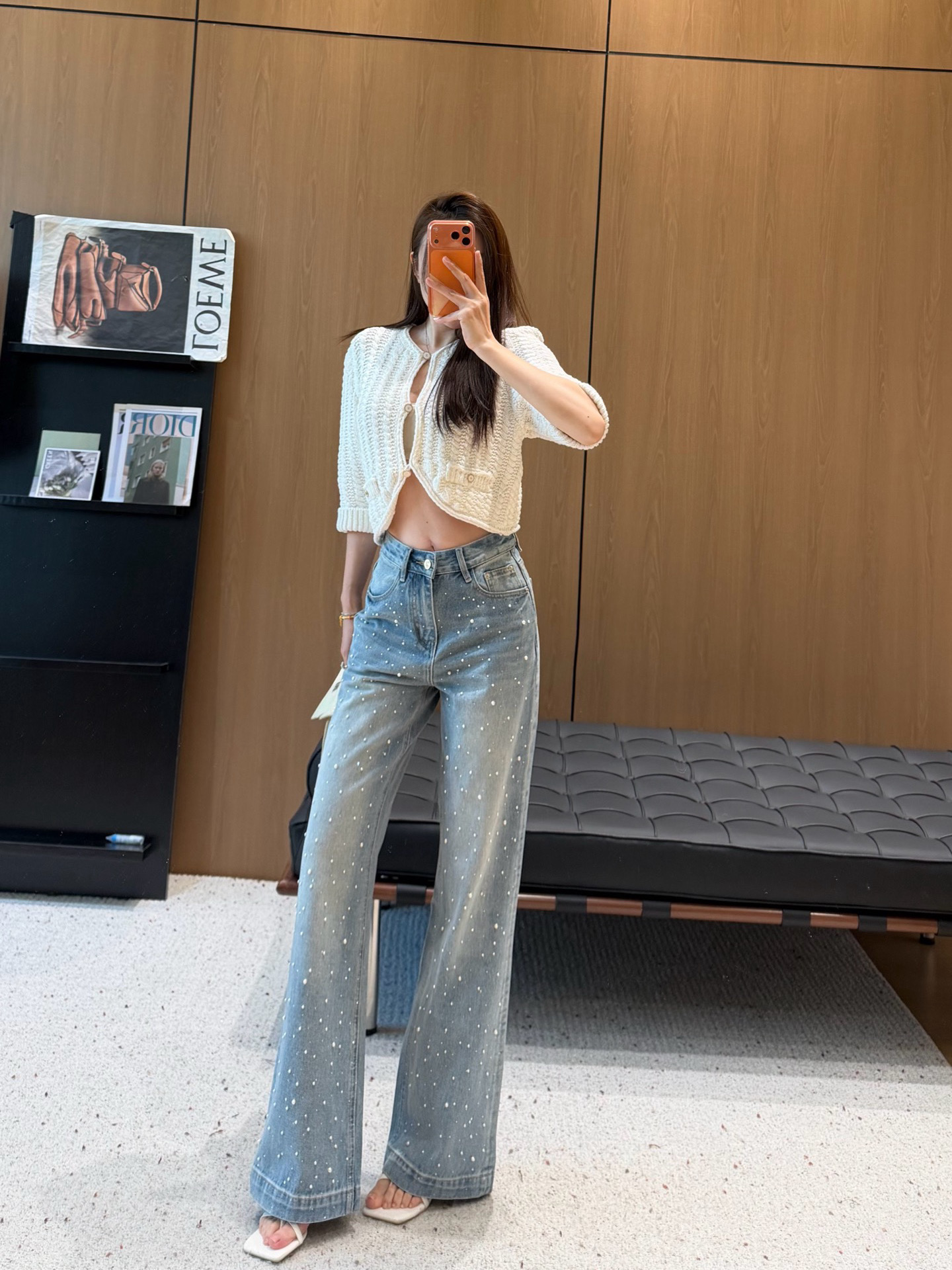 NO:713735,The upper body is so amazing. There is no doubt that I will keep the money for myself,19860909上身太绝了 自留款毫无疑问,,,Women's clothing