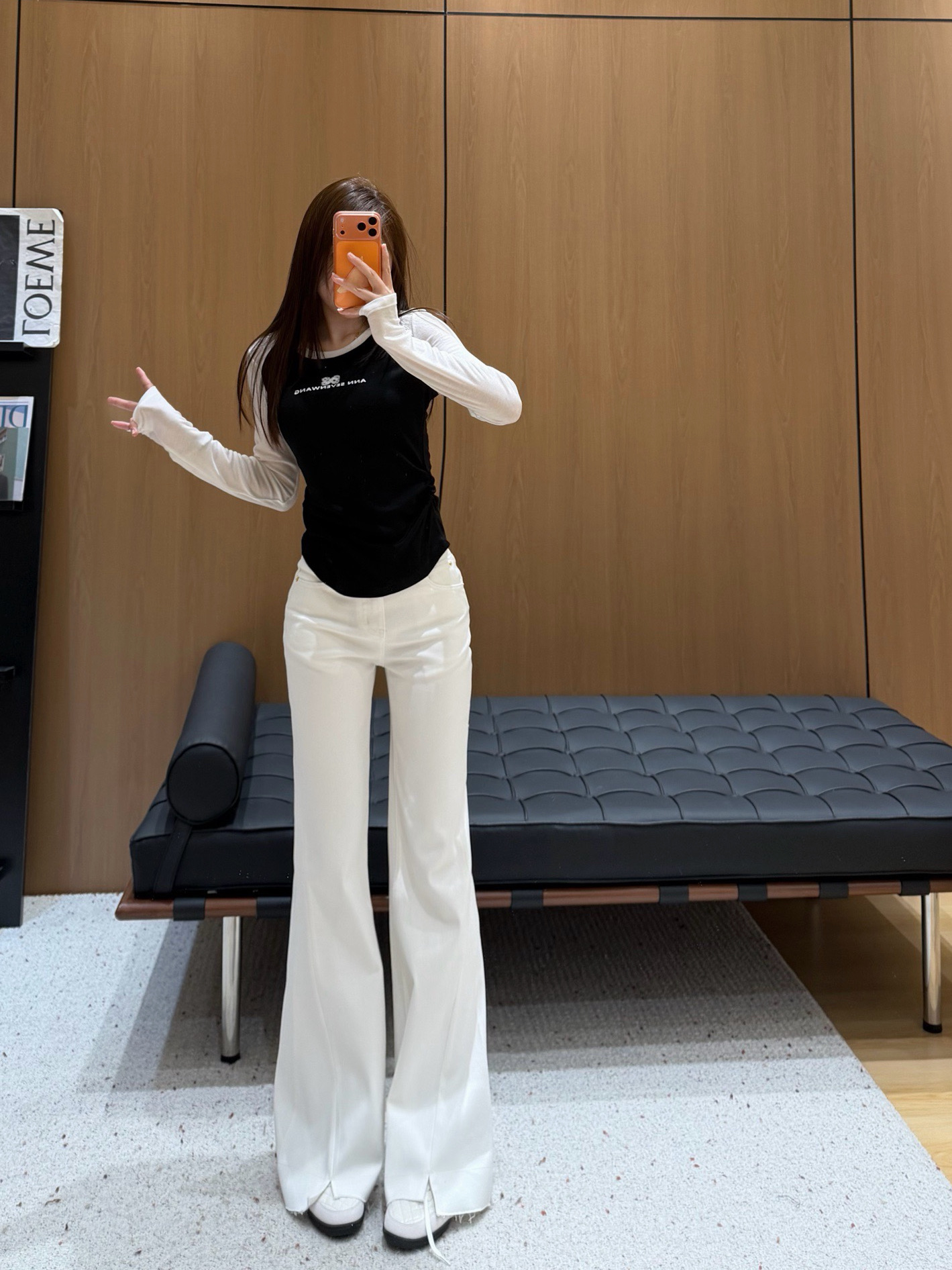 NO:715973,There is no doubt that the pants shape can be controlled at will,19860909毋庸置疑的裤型 随意驾驭,,,Women's clothing