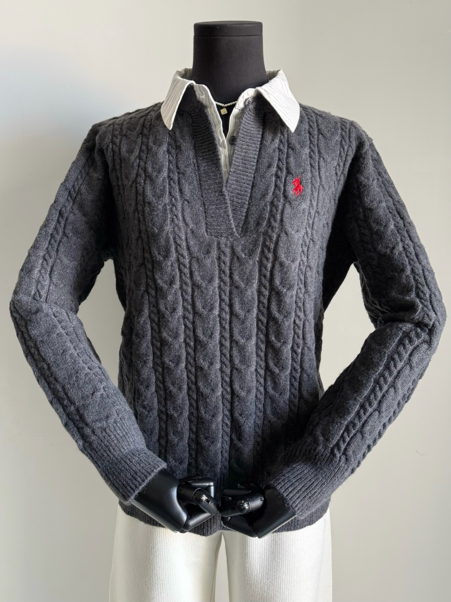 NO:732107,Floral gray·Detailed real photos. One piece can complete the layering elements. It is lazy and practical and shows good aesthetics ~~,,19860909花灰色·细节实拍图 一件搞定叠穿元素 慵懒实穿又彰显好审美 ~~,,,Women's clothing