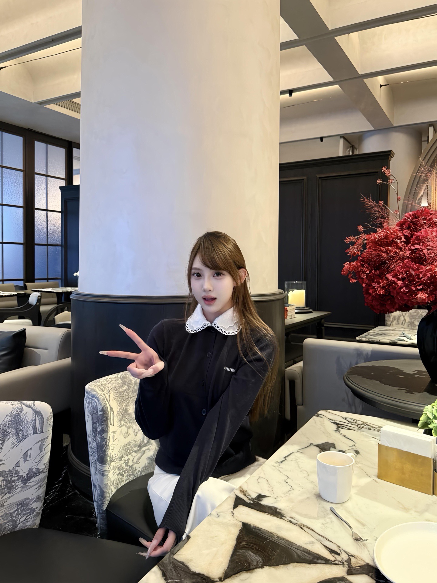 NO:750465,I really like this outfit look,19860909穿搭look 好喜欢这件阿,,,Women's clothing