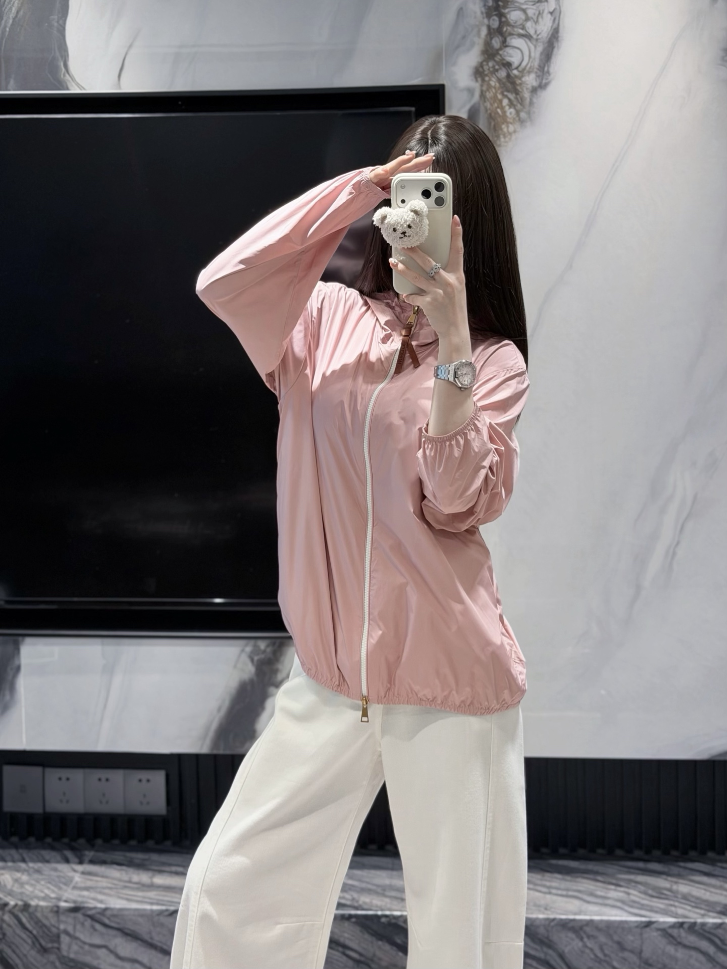 NO:827372,Our own model is 168 cm tall, upper body size S,19860909自家模特168高 上身S码,,,Women's clothing