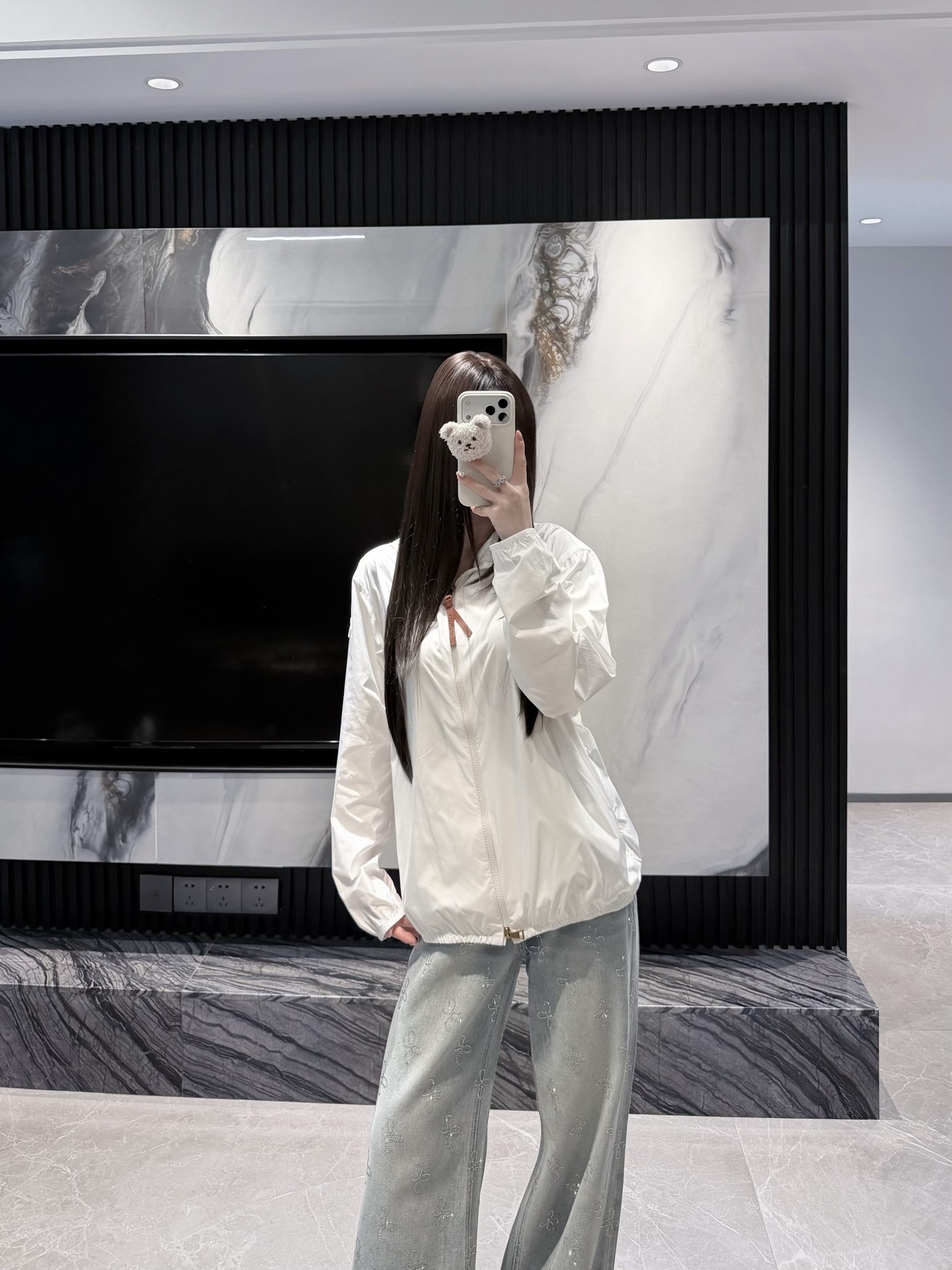 NO:827449,Our own model look 168 tall upper body size 1 (S size,,19860909自家模特look 168高上身1码（S码,,,Women's clothing