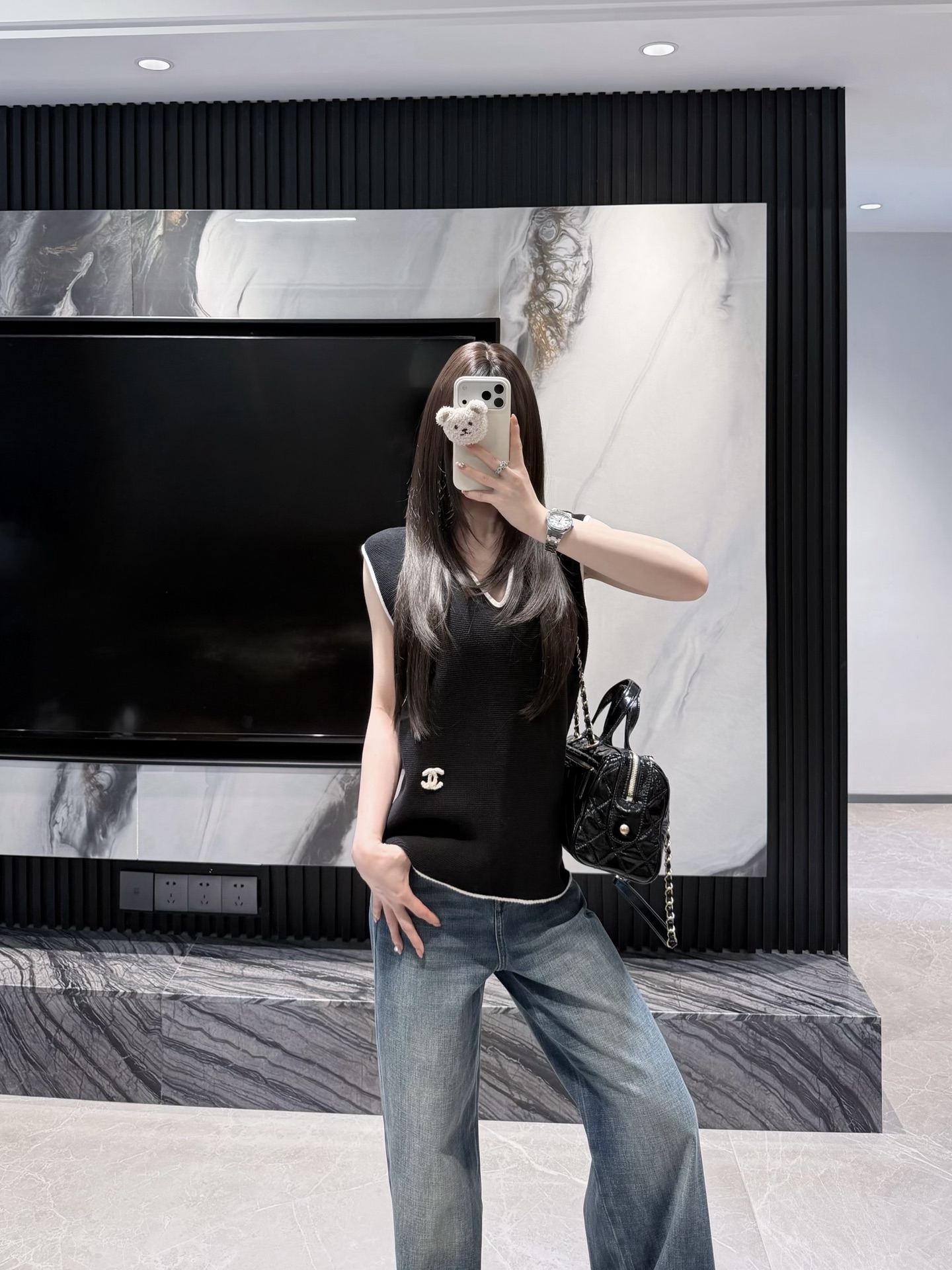 NO:829551,Our own model is 16cm tall and has a upper body size of 36,19860909自家模特168高 上身36码,,,Women's clothing