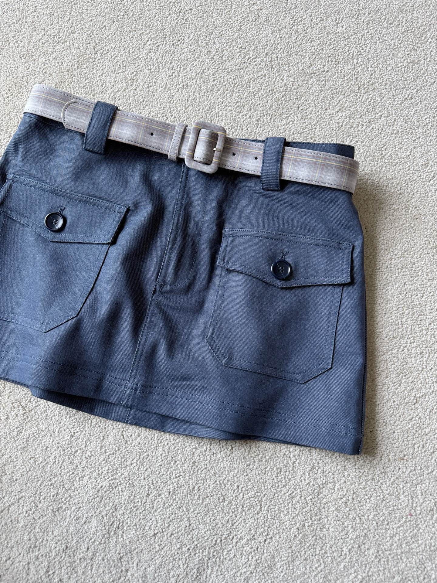 NO:831791,I just need a mini casual skirt in summer. It is the finale of my family at the end of the month!! Comes with leggings design, full of security. It is the most popular mid-low waist design this year. It can meet all layering needs ~~ Customized lyocell blended pure cotton fabric is soft and skin-friendly, and has a three-dimensional effect. The fabric is not easy to wrinkle and is easy to take care of. It has the right balance between preppy style and light hot girl. Comes with exquisite belt, both colors are worth buying,,skirts,19860909夏日刚需mini休闲半裙 我家月底压轴之作 !! 自带打底裤设计,安全感十足 是今年最流行的中低腰设计 可以满足所有的叠穿需求 ~~ 定制莱赛尔混纺纯棉面料 既做到了柔软亲肤,也有立体感 面料不易起皱,很好打理 把学院风和轻辣妹平衡的刚刚好 配送精致腰带,两色都值得入手,,skirts,,Women's clothing