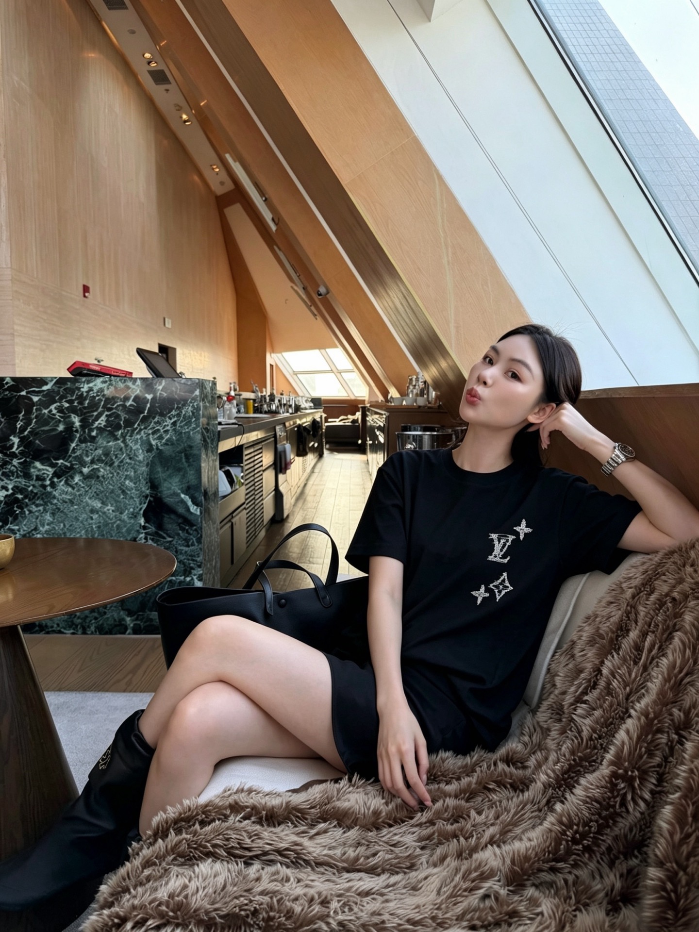 NO:900776,Wearing my boyfriend’s tee is sexy and sexy,19860909穿男朋友的tee 又A又飒,,,Women's clothing