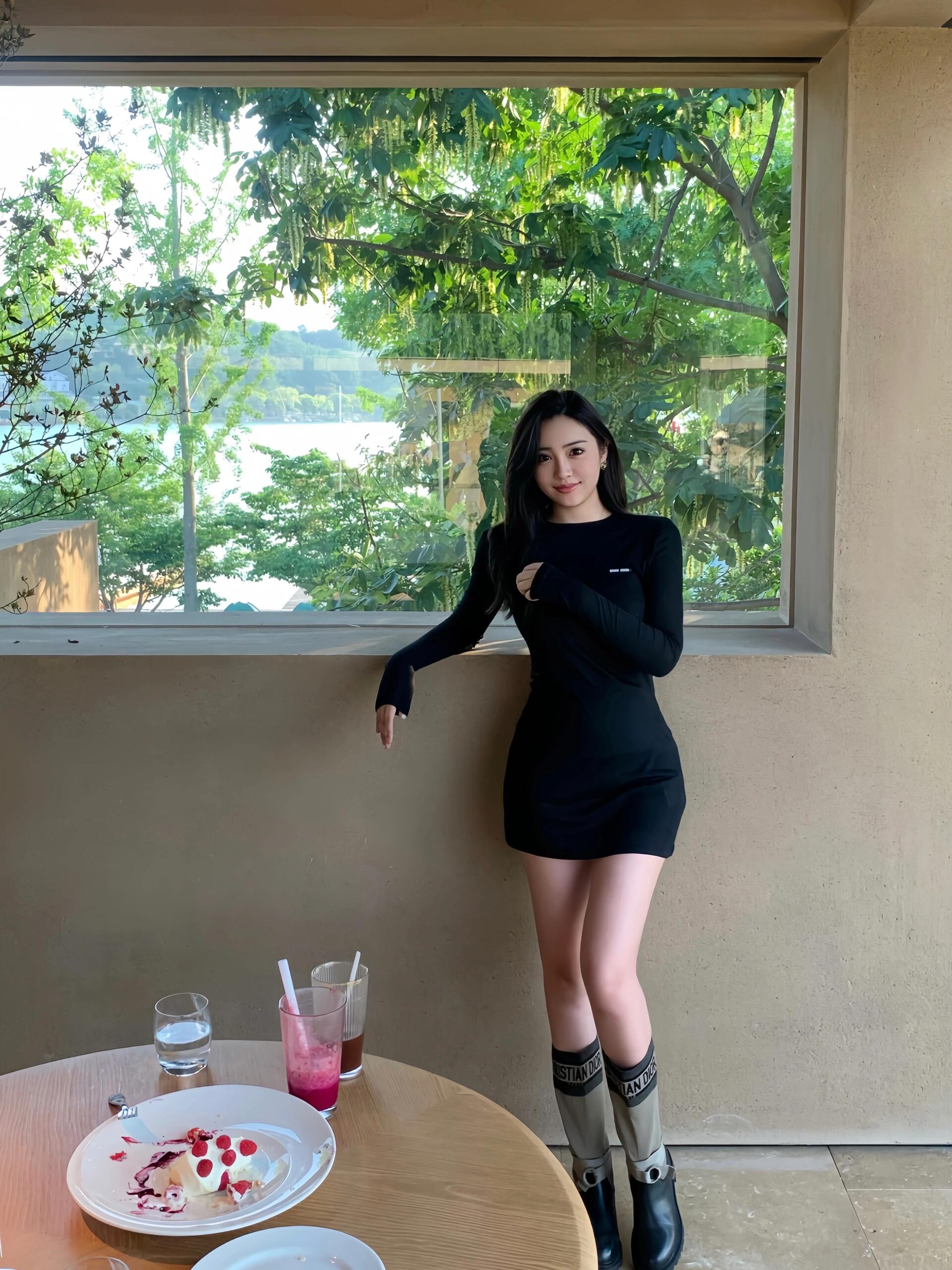 NO:932158,Black is good for daily use,19860909黑色好日常阿,,,Women's clothing