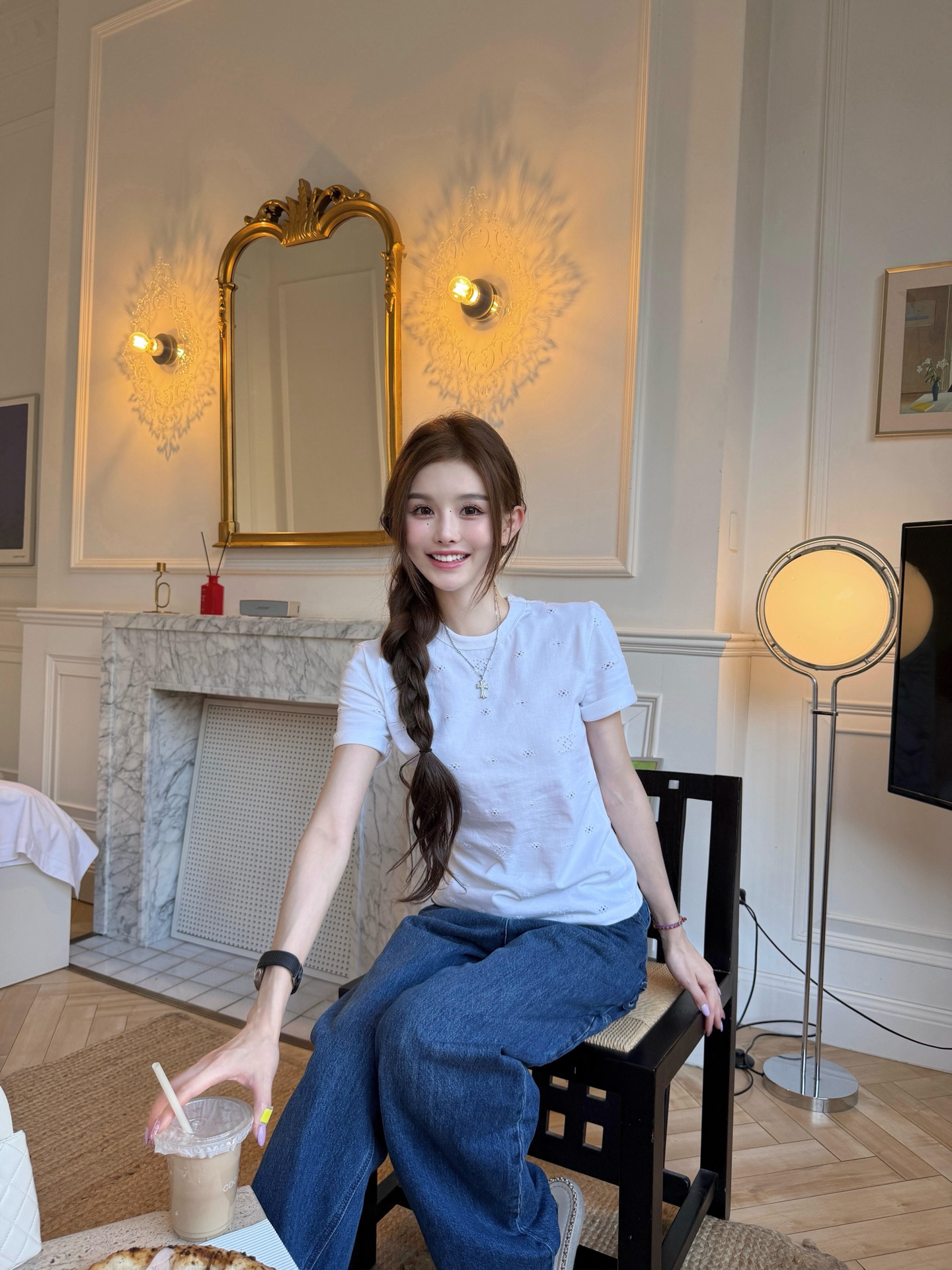 NO:900782,Bai Fumei loves this simple and advanced style,19860909白富美都爱这一挂的 简单高级,,,Women's clothing