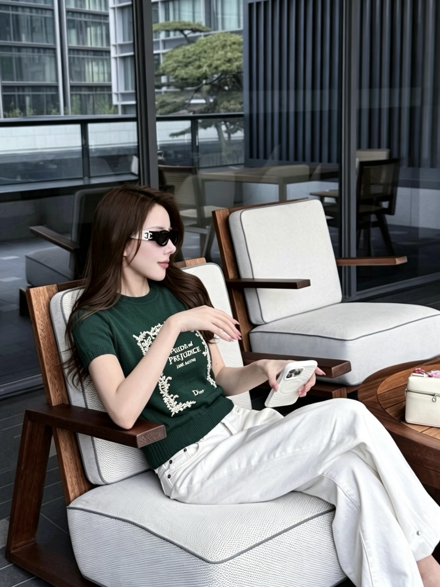 NO:948882,What a beautiful green, it shows whiteness and enhances your temperament,19860909好美的绿 显白 抬气质,,,Women's clothing