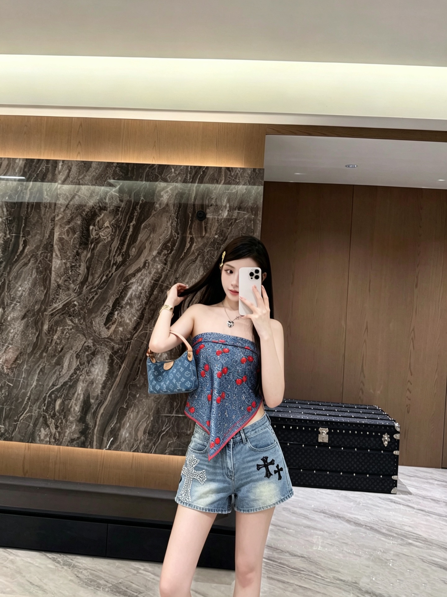 NO:956737,Jiugongge can be matched with any top you switch,,19860909九宫格 任意切换上衣都能搭,,,Women's clothing