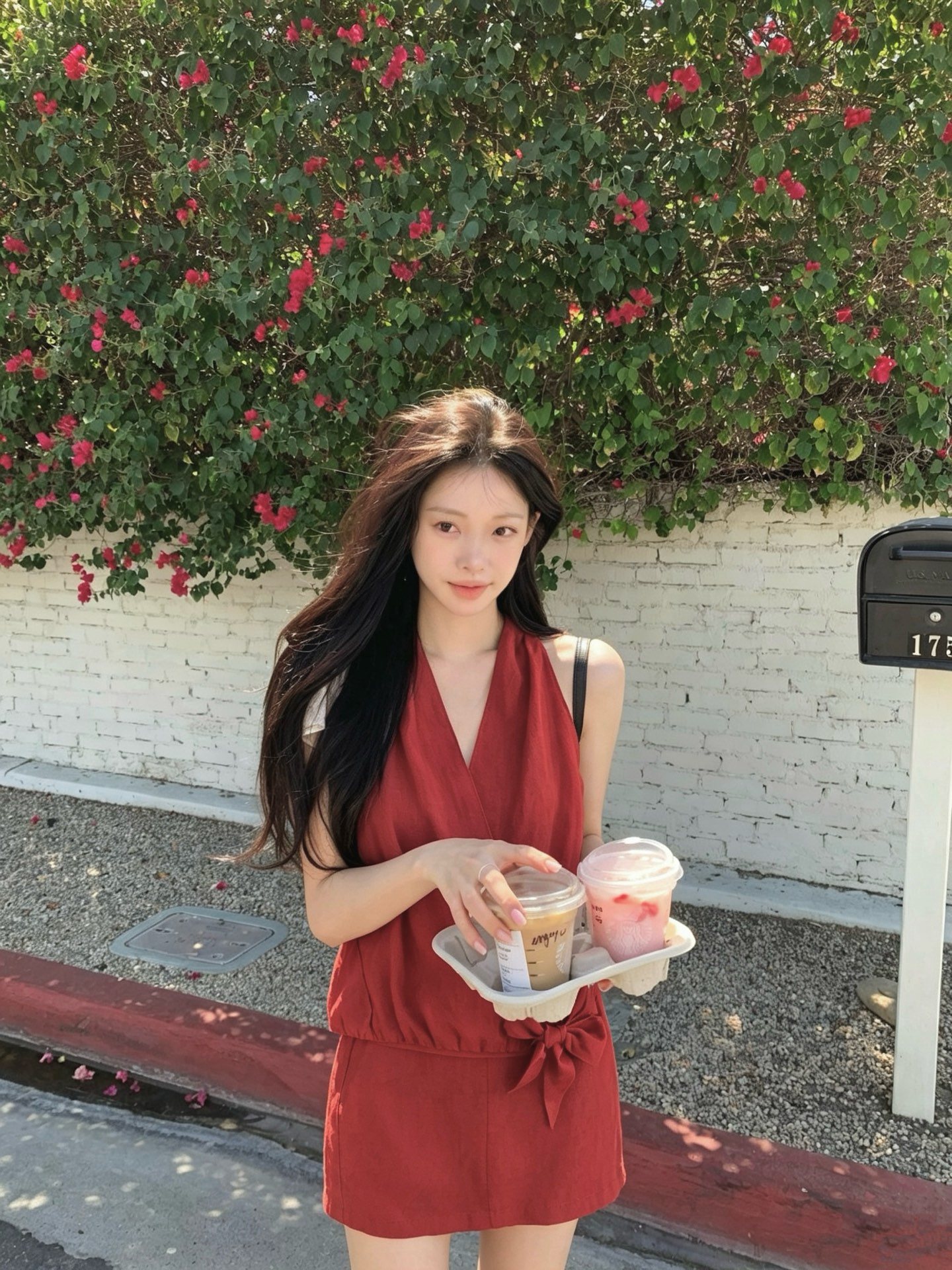 NO:911088,The super authentic Angora red is so bright!!,,19860909超正的安哥拉红 太显白了 !!,,,Women's clothing