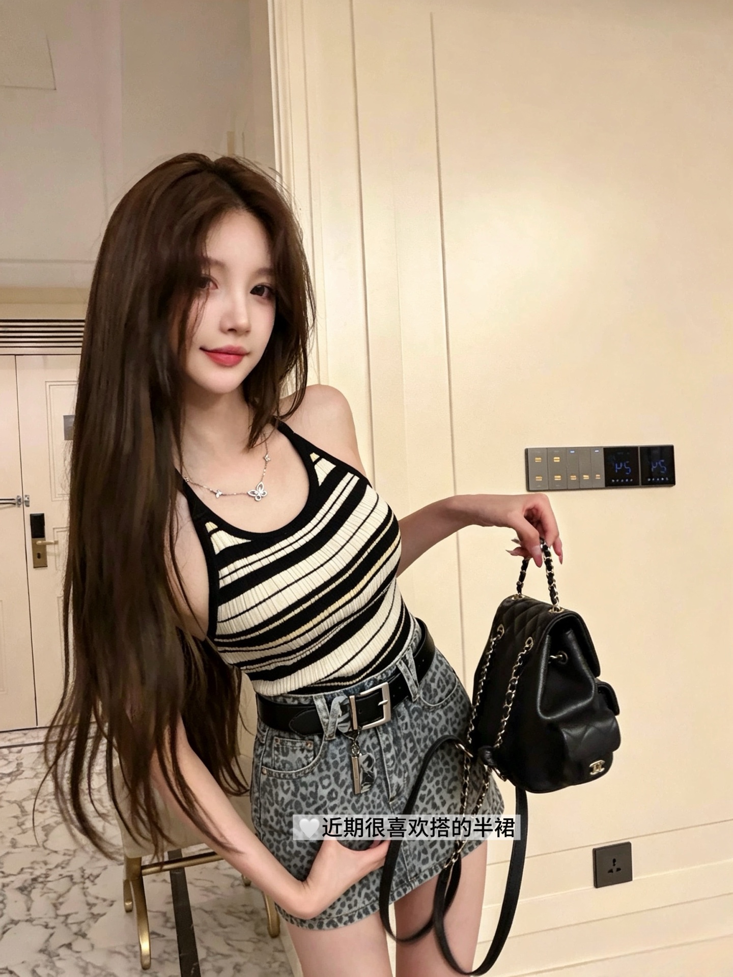 NO:911918,It is a fashionable leopard print skirt that is not easy to match with shirts, skirts,19860909是时髦的豹纹裙 不易撞衫,,skirts,,Women's clothing