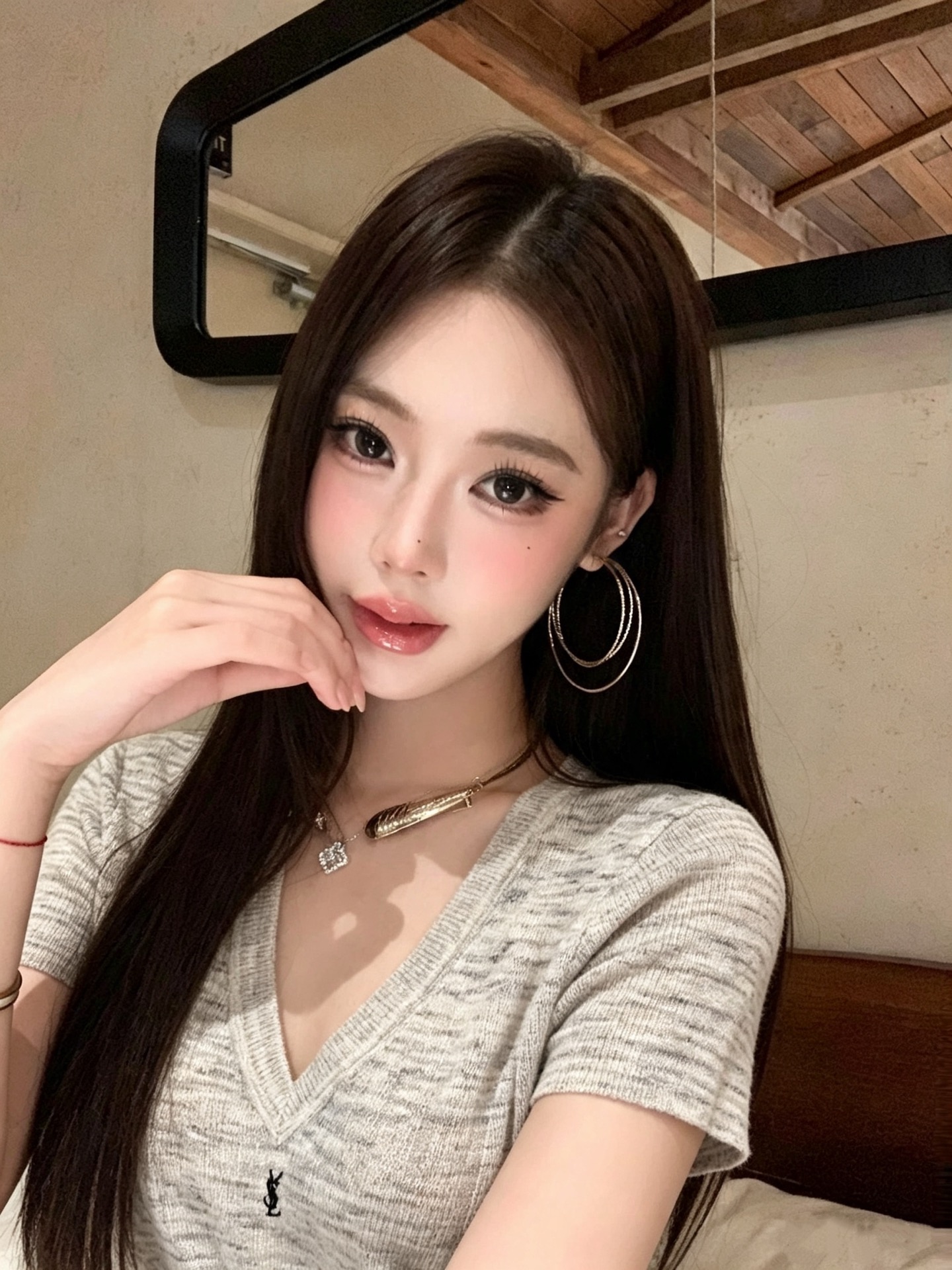 NO:953400,The private SLP knitted tee is very comfortable, loro piana,19860909私藏的slp针织tee 非常舒适,,loro piana,,Women's clothing