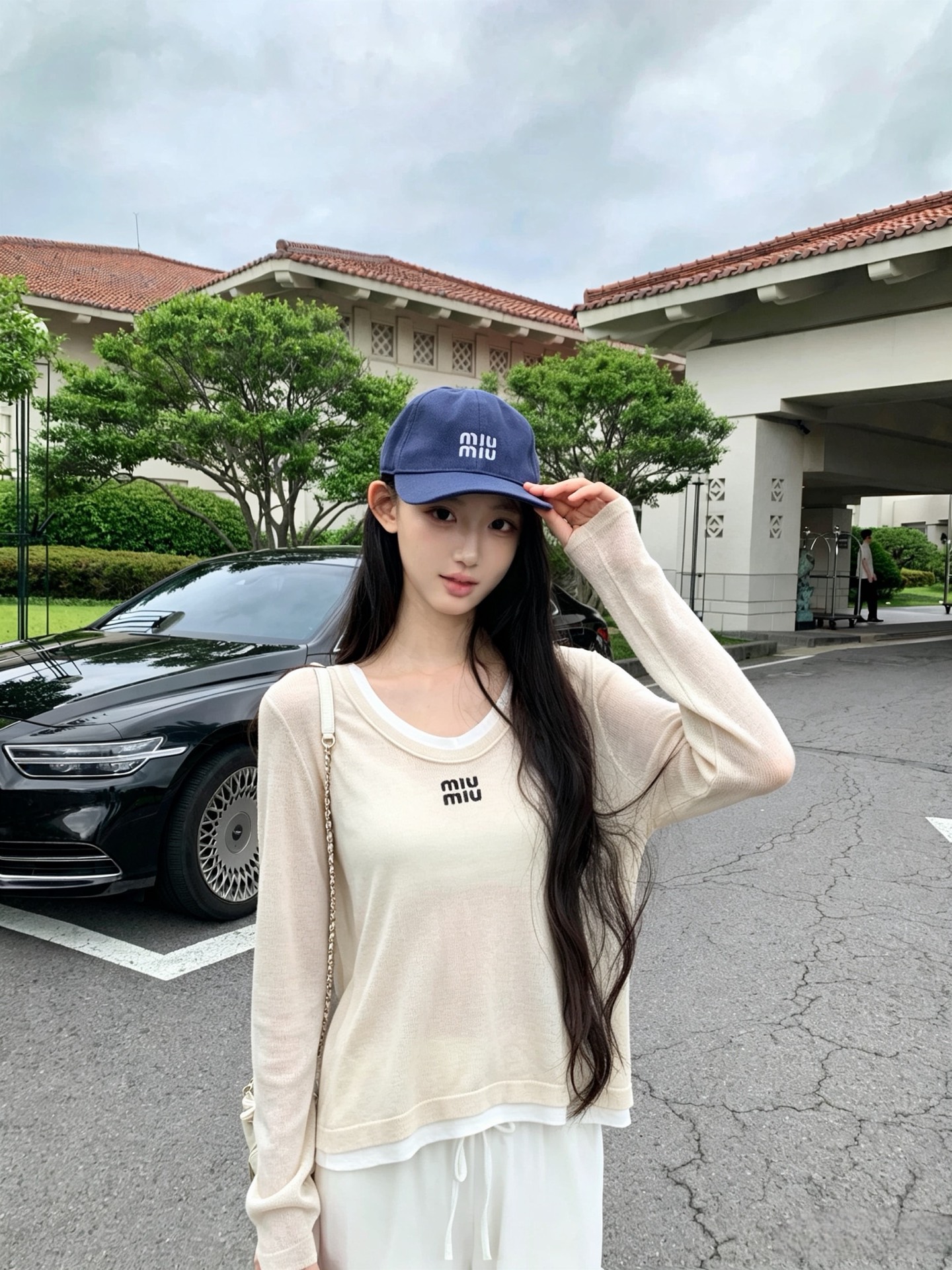 NO:958751,Lazy and relaxed feeling miu girl,,miumiu,19860909慵懒松弛感 miu girl,,miumiu,,Women's clothing