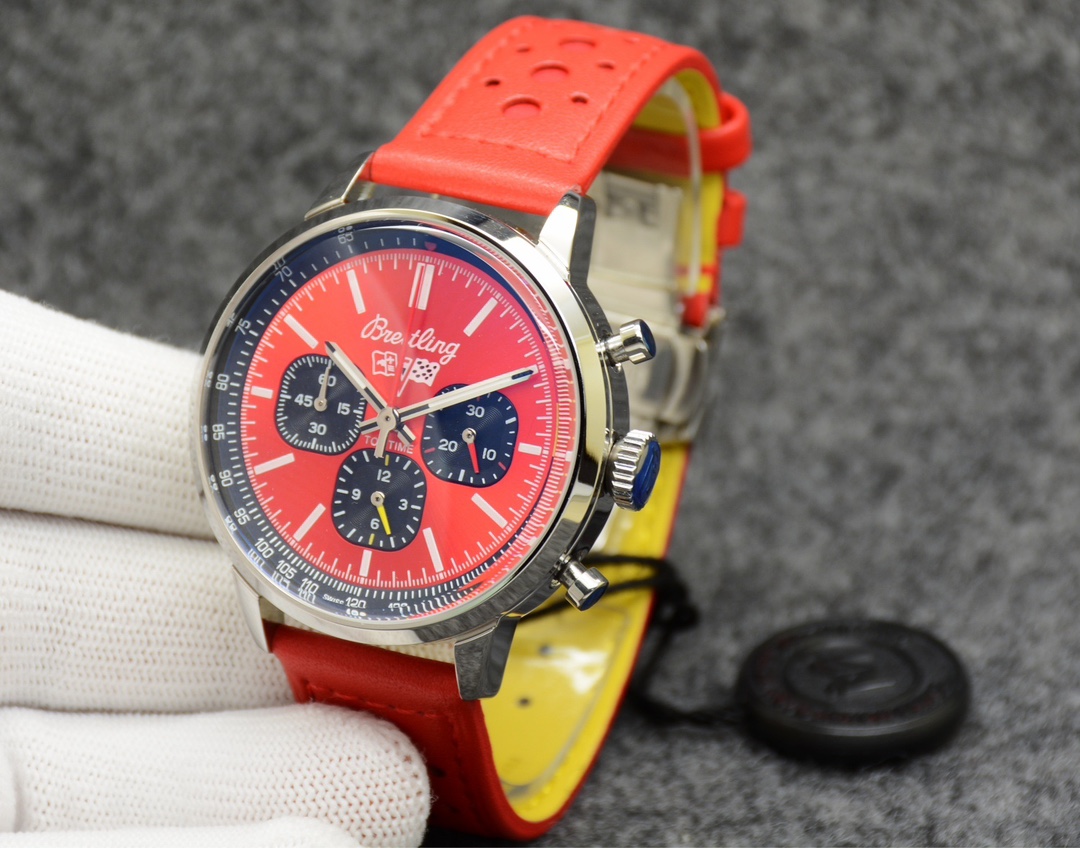 “New Stone-Screen Men’s Watch: Stylish Design, Precise Multifunctional Core, Imported Leather Straps”
