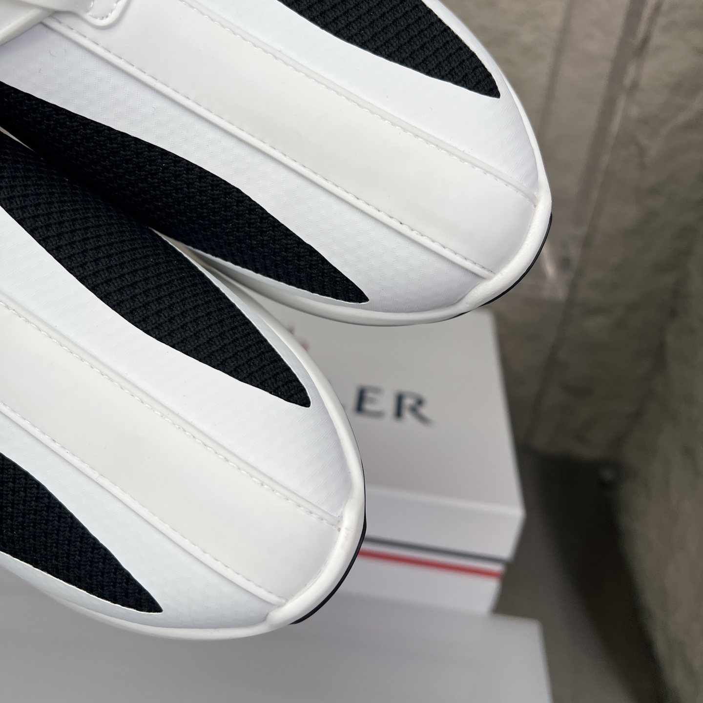 Moncler Men's White & Black Sneakers Breathable Casual Shoes Size 39-44 6 i1745234264260 4049 0 5