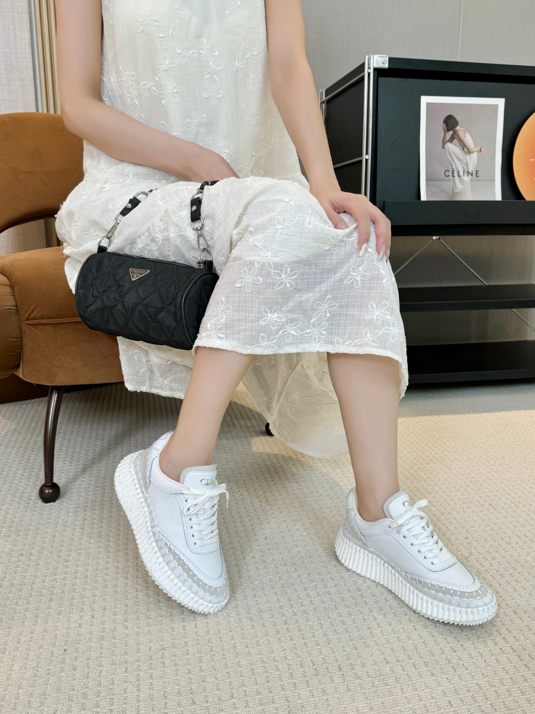 2024 Chloe Spring & Summer Sandals: Cosmopolitan Collection with Imported Cow Skin Fabric - 图片 9