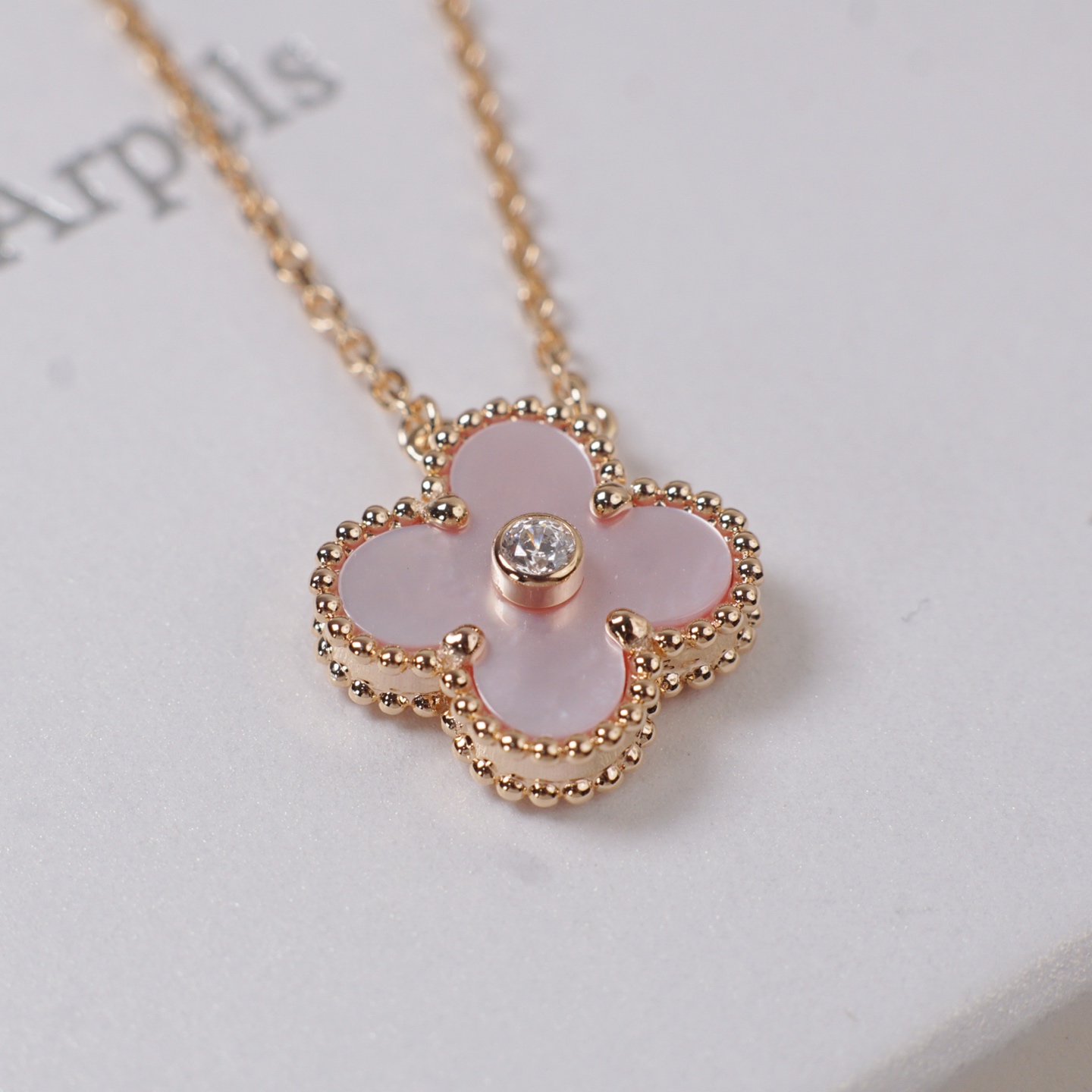 梵克雅宝 Van Cleef & Arpels 高定典藏经典高奢皮具手袋托特包斜挎包女包 #54E51750 7
