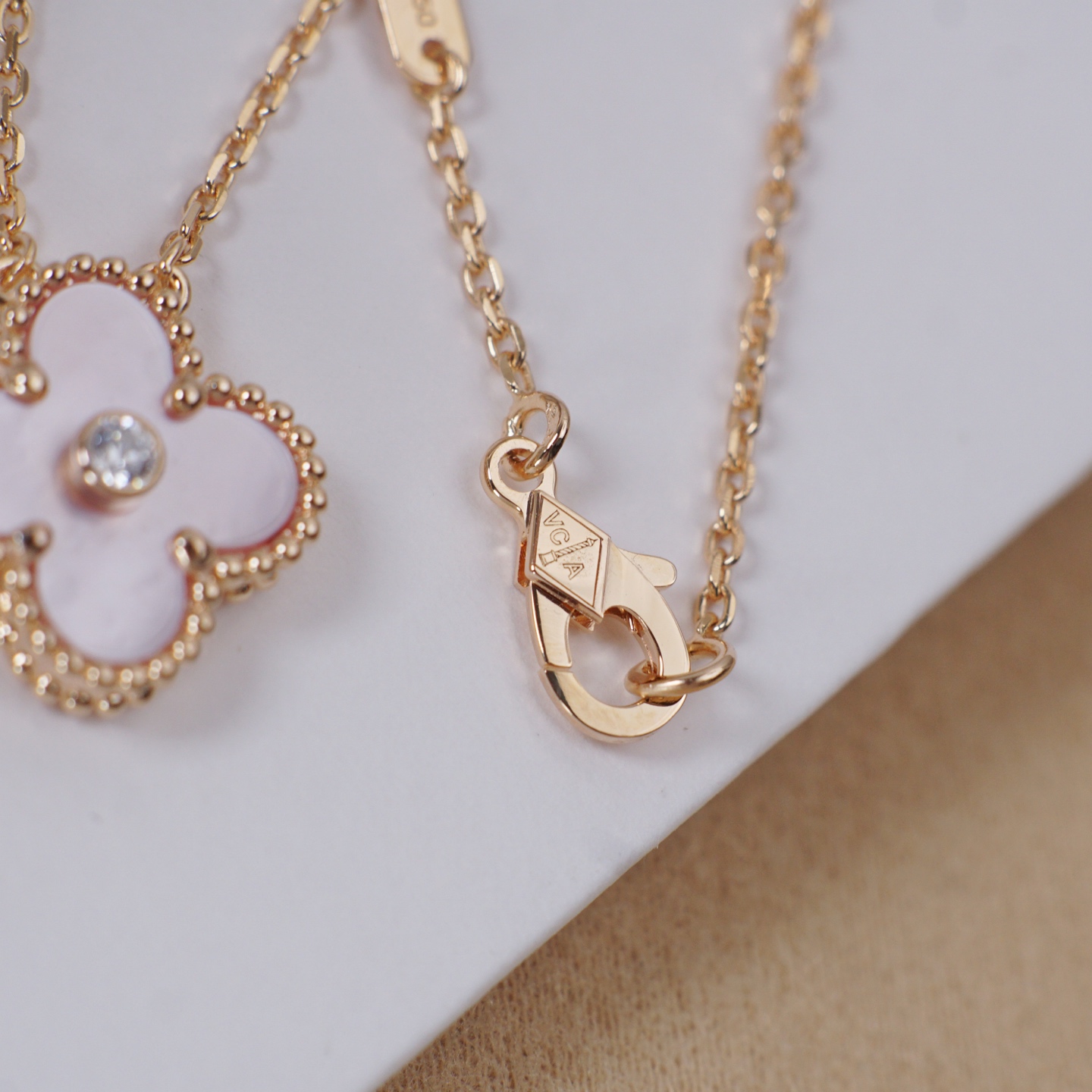 梵克雅宝 Van Cleef & Arpels 高定典藏经典高奢皮具手袋托特包斜挎包女包 #54E51750 2
