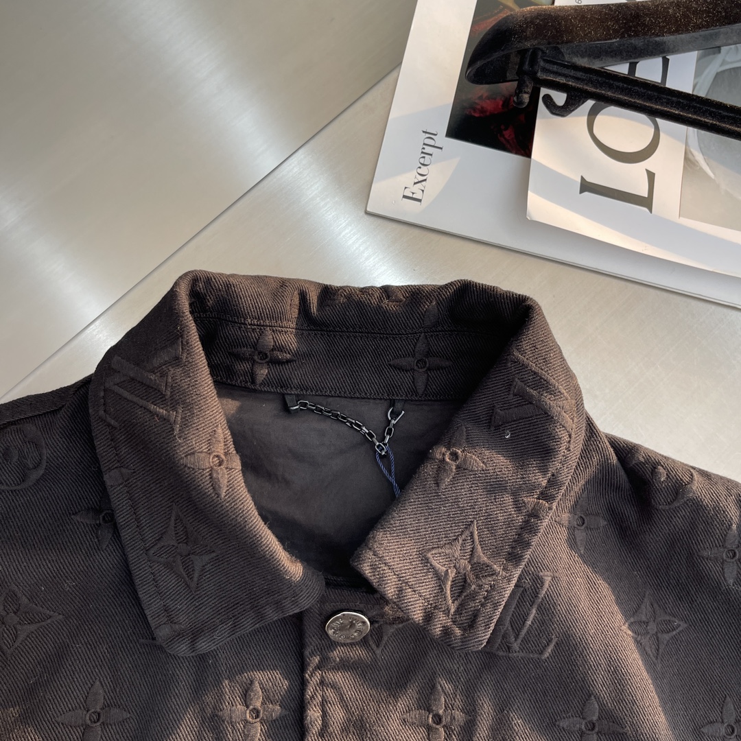 Louis Vuitton 24SS Gradient Monogram Denim Jacket - Unique Style 3 i1705482020 3379 5