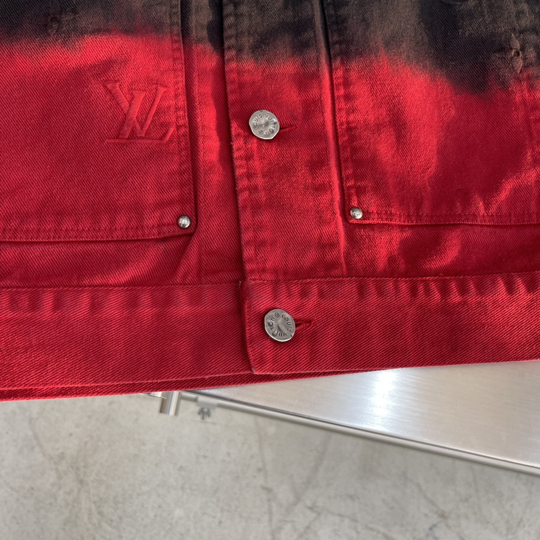 Louis Vuitton 24SS Gradient Monogram Denim Jacket - Unique Style 5 i1705482020 8359 1