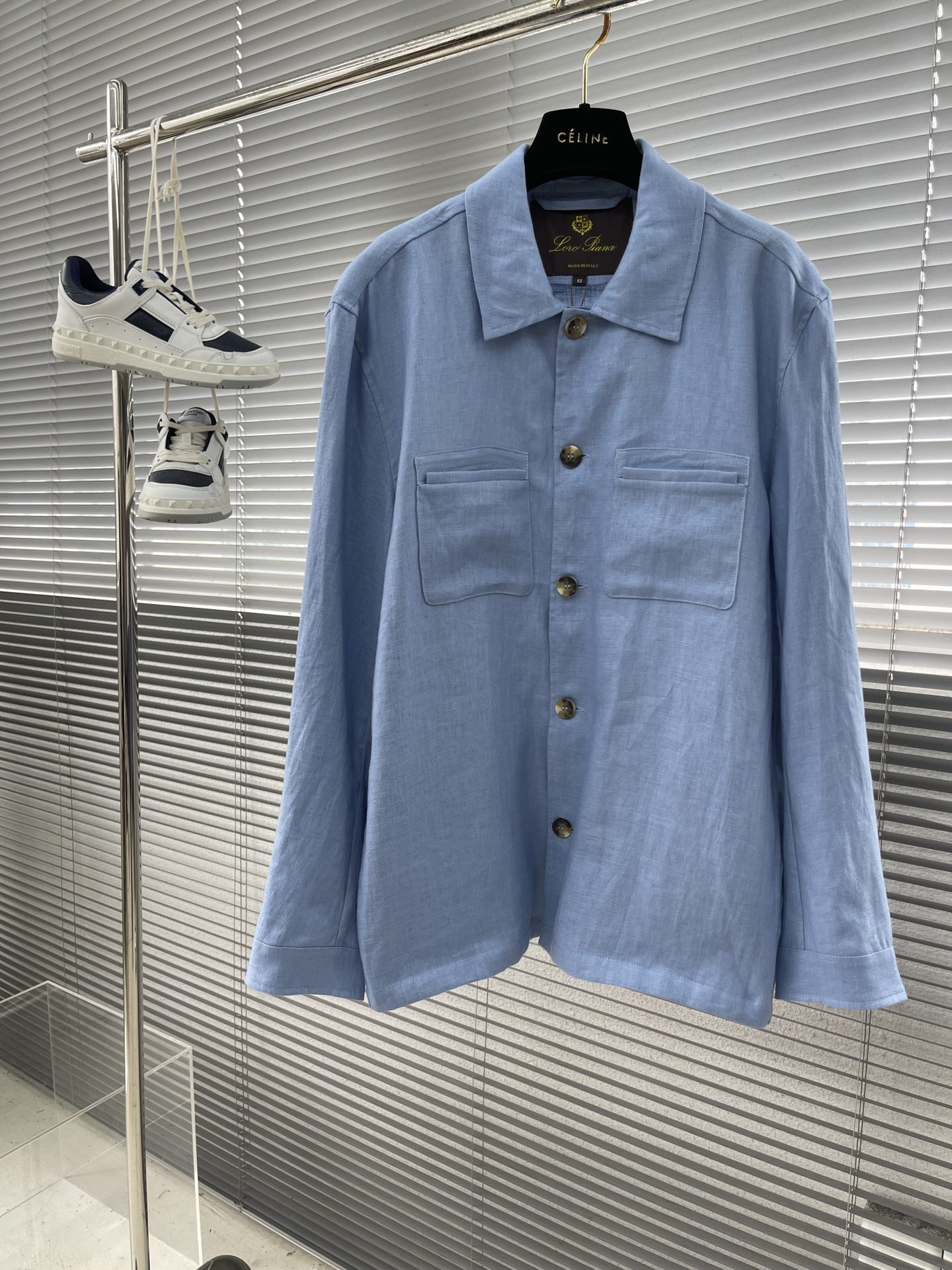 Loro Piana ملابس المعطف & السترة شراء أفضل جودة نسخة طبق الأصل
 خياطة الكتان سلسلة الصيف موضة عارضة