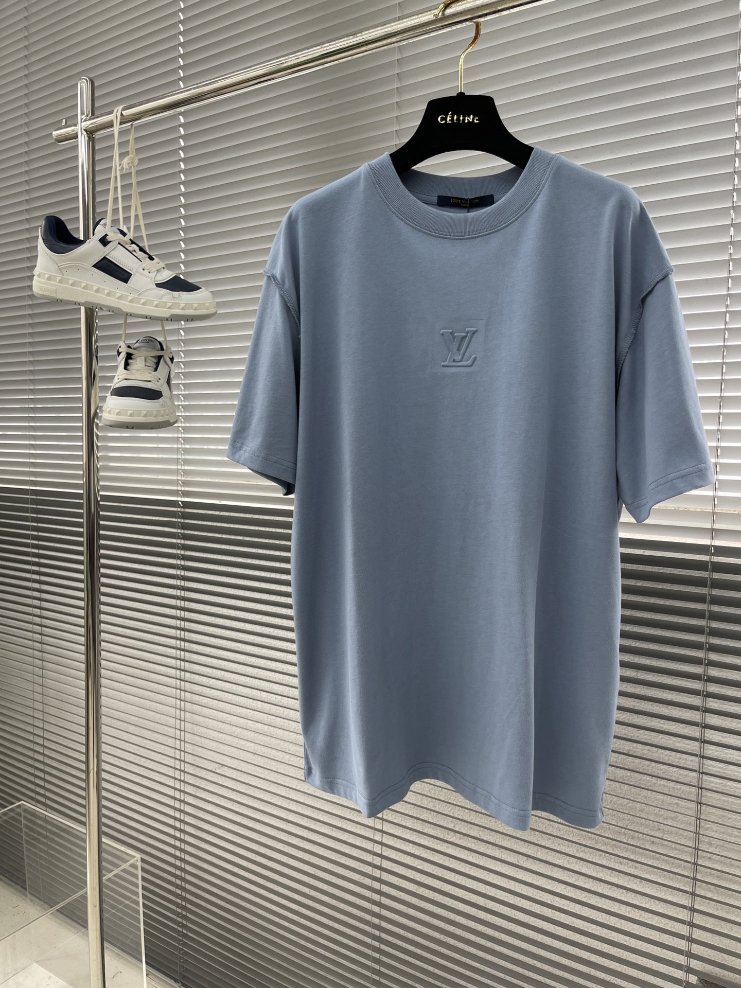 Louis Vuitton Kleidung T-Shirt Unisex Baumwolle Kurzarm