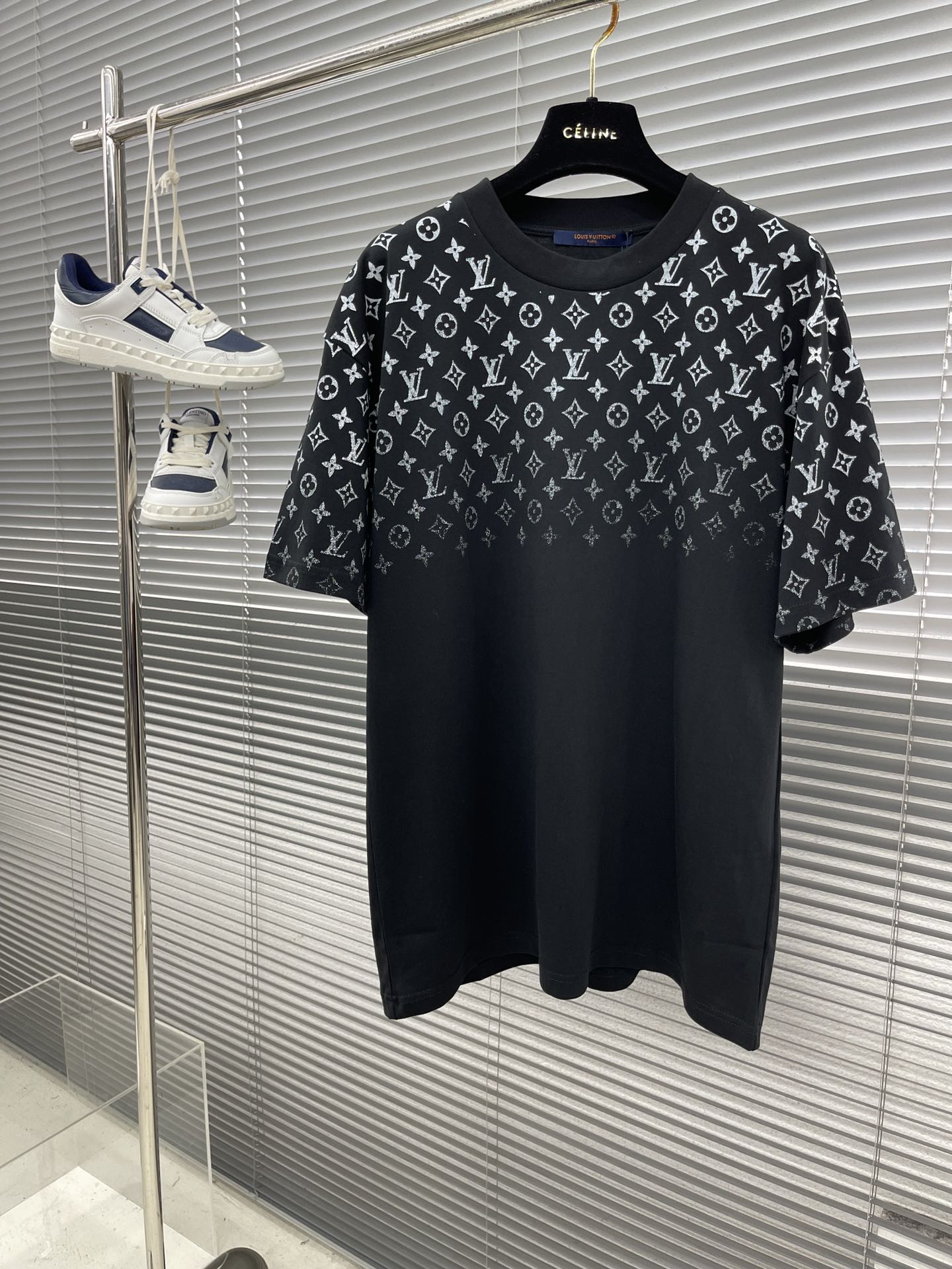 Louis Vuitton 1:1
 Clothing T-Shirt Printing Short Sleeve
