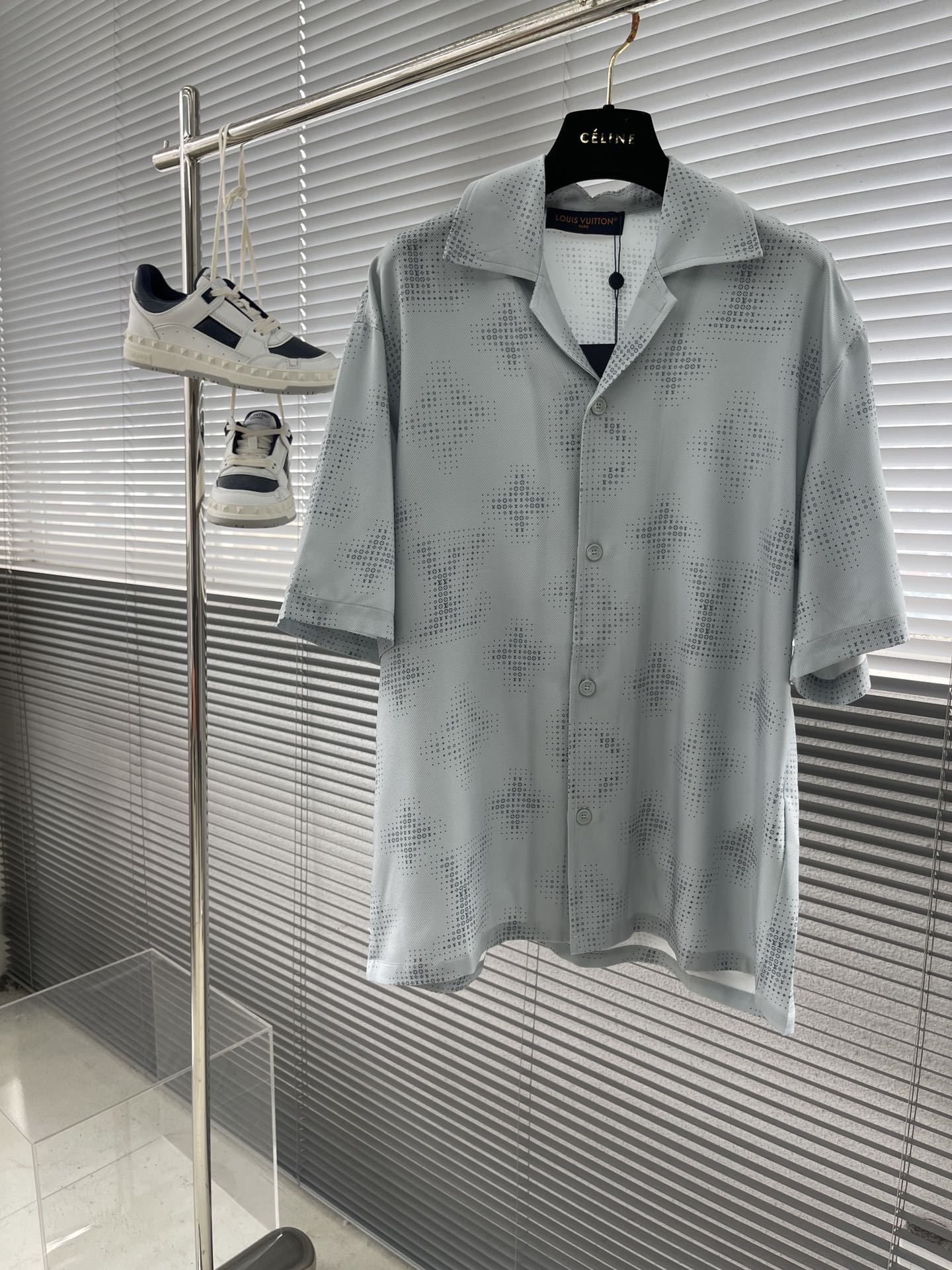 لويس فيتون النسخ المتماثلة
 ملابس قمصان & البلوزات السراويل القصيرة العام للرجال والنساء الربيع والصيف سلسلة موضة