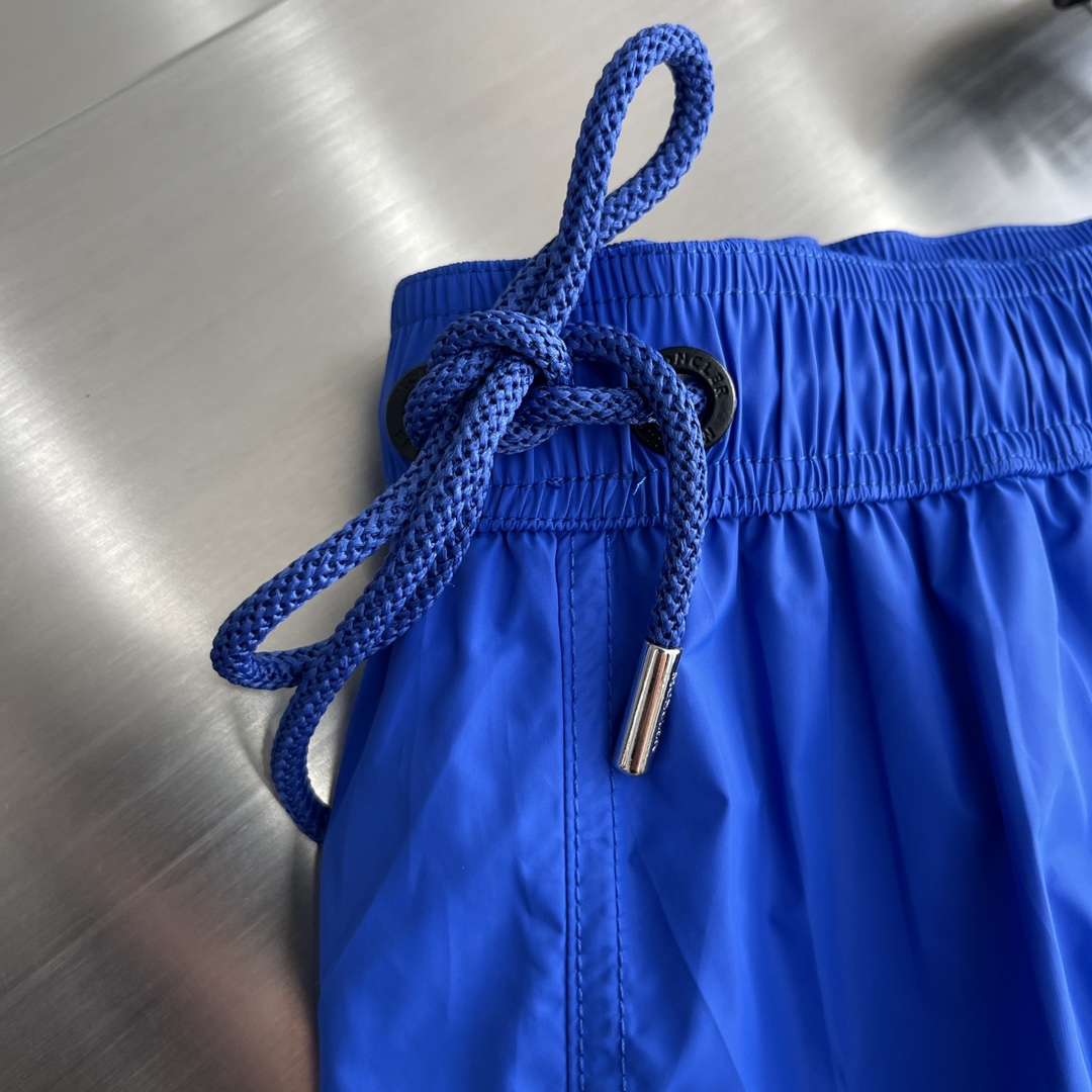 Moncler Men's Blue Swim Trunks Elastic Drawstring Waistband, Casual Style 4 i1717323077 118 2