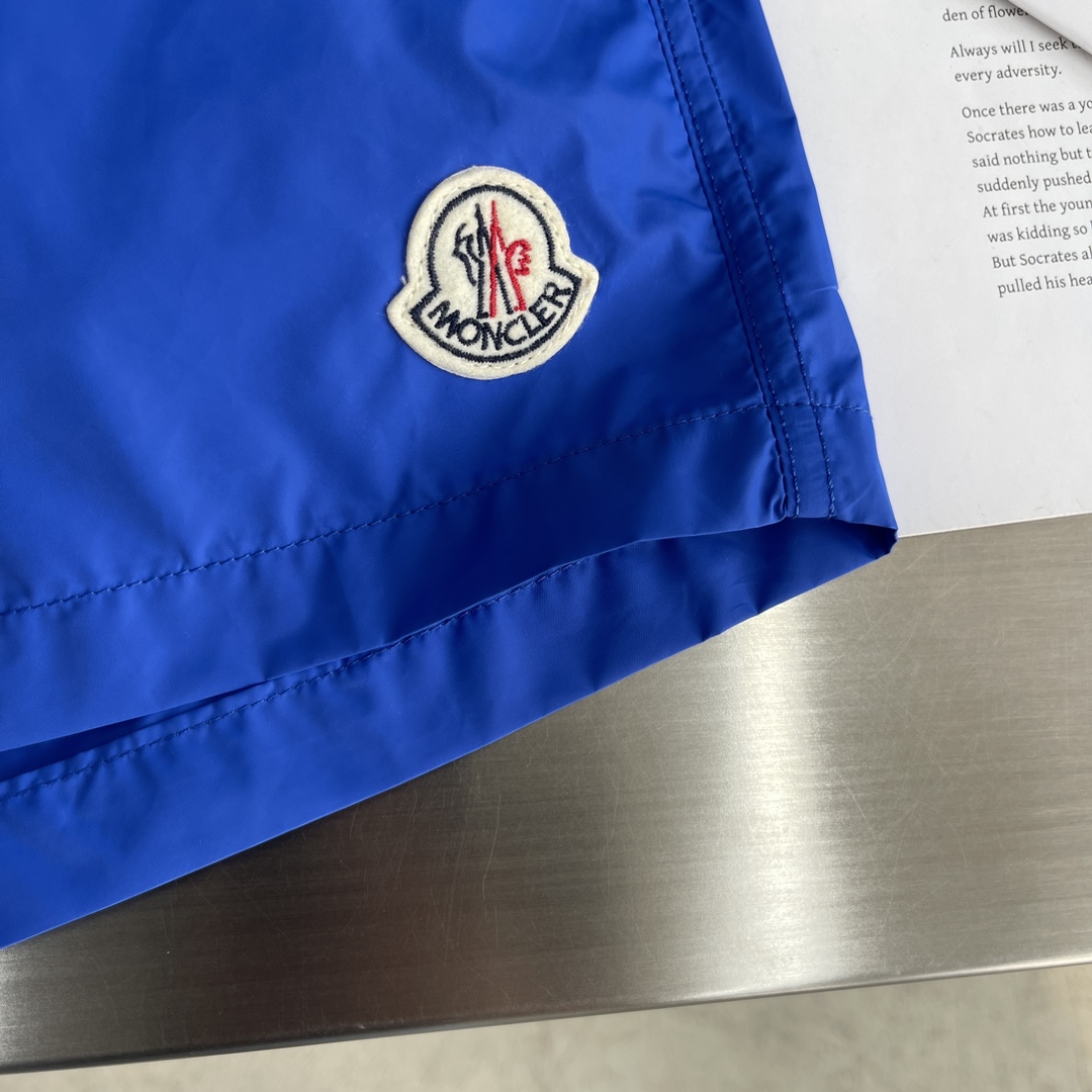 Moncler Men's Blue Swim Trunks Elastic Drawstring Waistband, Casual Style 5 i1717323077 7216 4