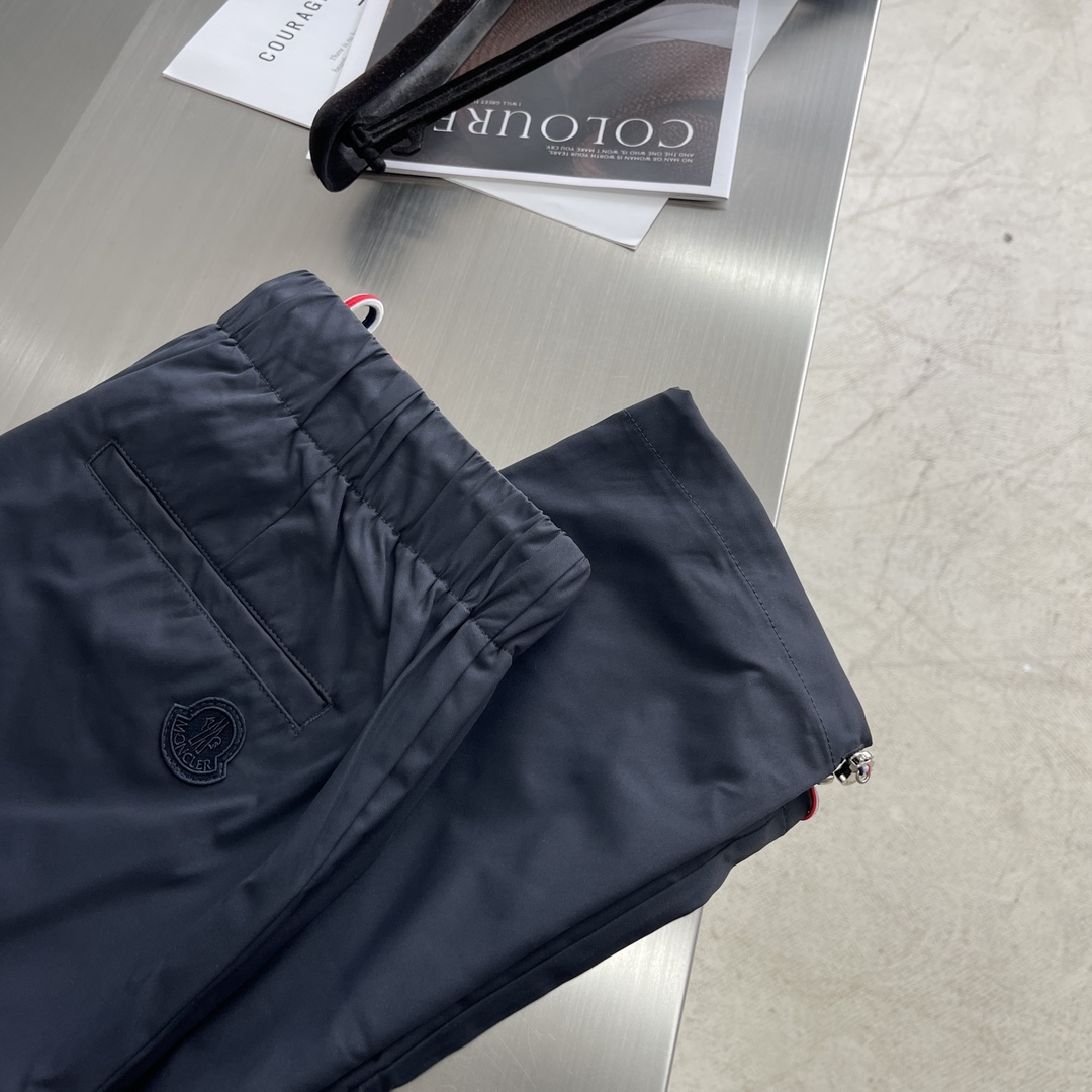 Celine Men's Blue Drawstring Casual Pants - Comfortable, Lightweight, and Stylish 2 i1718185196 1441 2