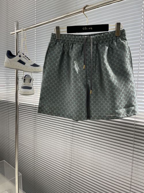 Louis Vuitton Men's Spring/Summer Fishnet Jacquard Drawstring Shorts 1 Louis Vuitton Men's Spring/Summer Fishnet Jacquard Drawstring Shorts