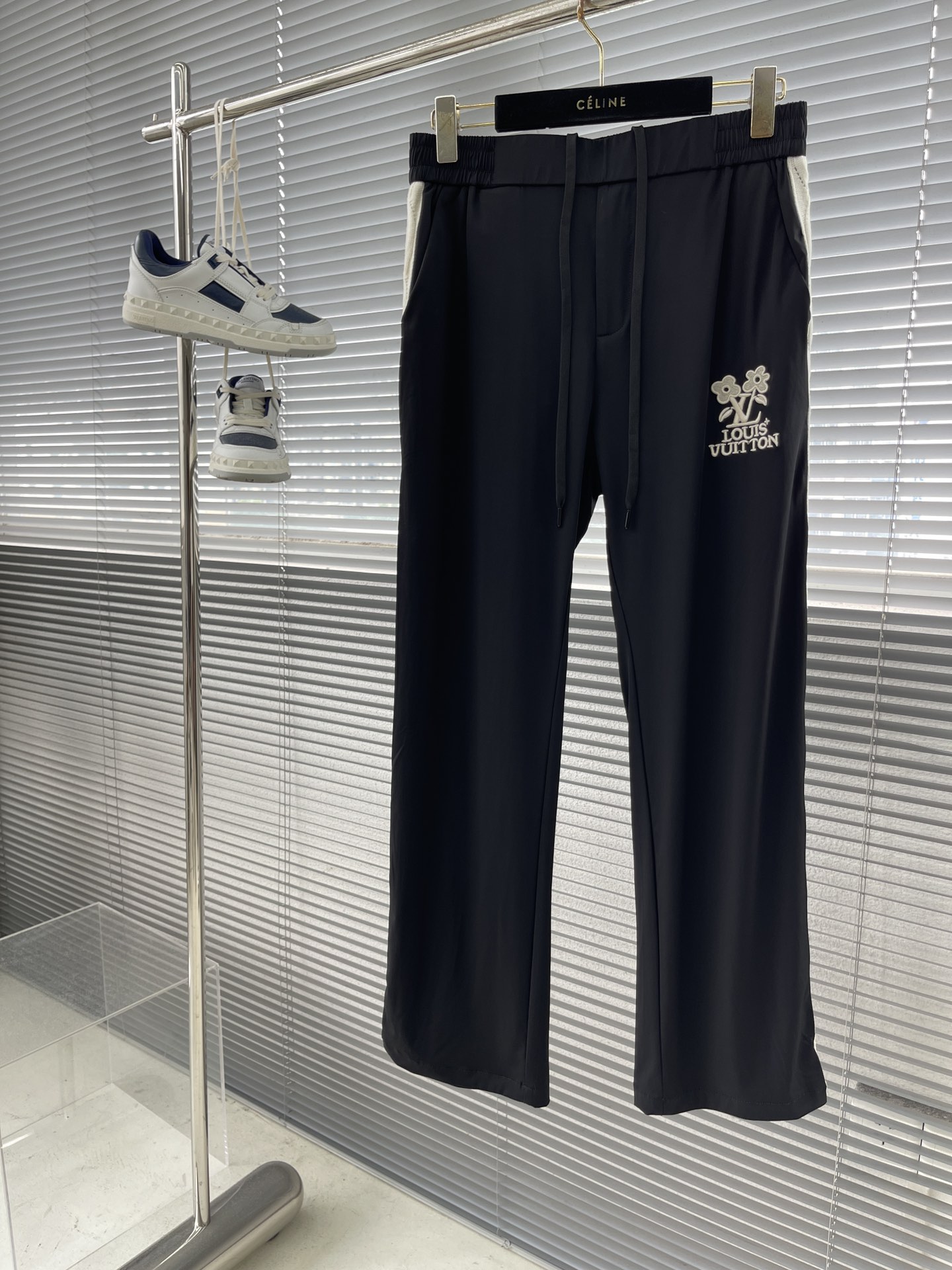 Louis Vuitton x Tyler Logo Embroidered Blooming Techwear Pants 1 i1719824876 3237 0