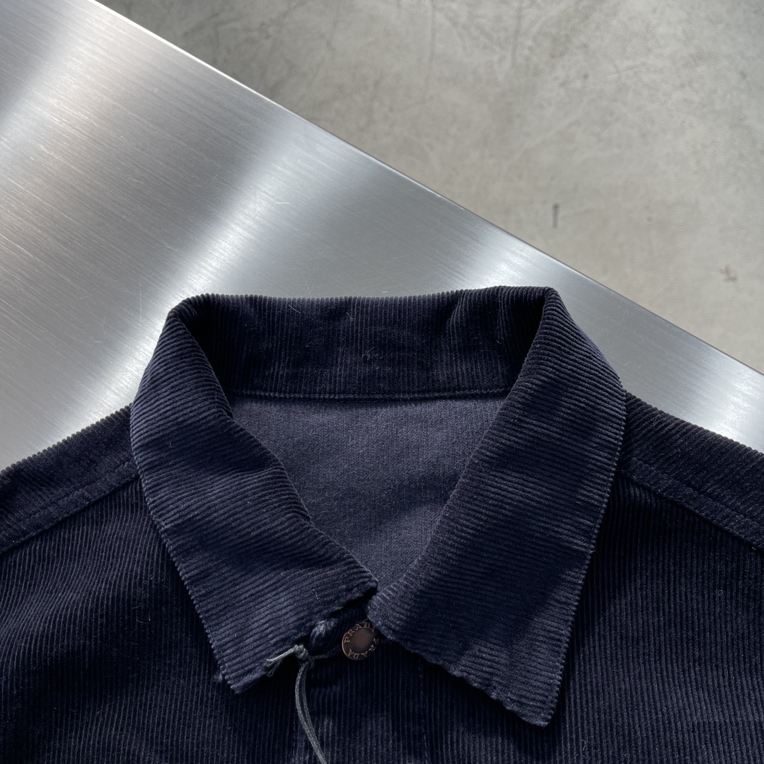 Prada Corduroy Jacket - Premium Cotton Blend, Classic Fit, Modern Style 3 i1725618494 2744 7