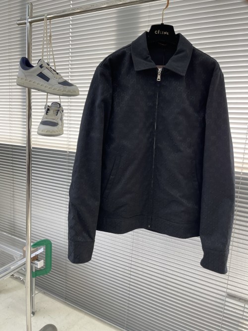 Gucci Reversible Nylon and Canvas Jacket - Early Autumn 2024 Collection 1 Gucci Reversible Nylon and Canvas Jacket - Early Autumn 2024 Collection
