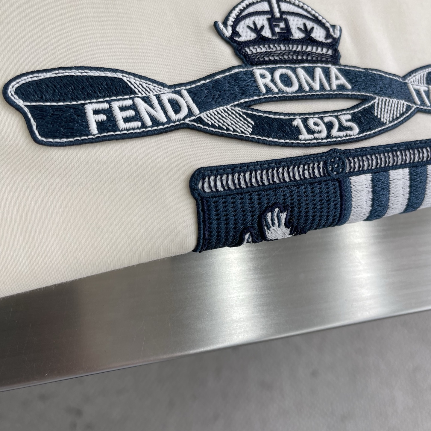 Fendi Roma Italy Logo T-Shirt, Imported Cotton, Soft and Comfortable 5 i1745503104043 1960 0 2