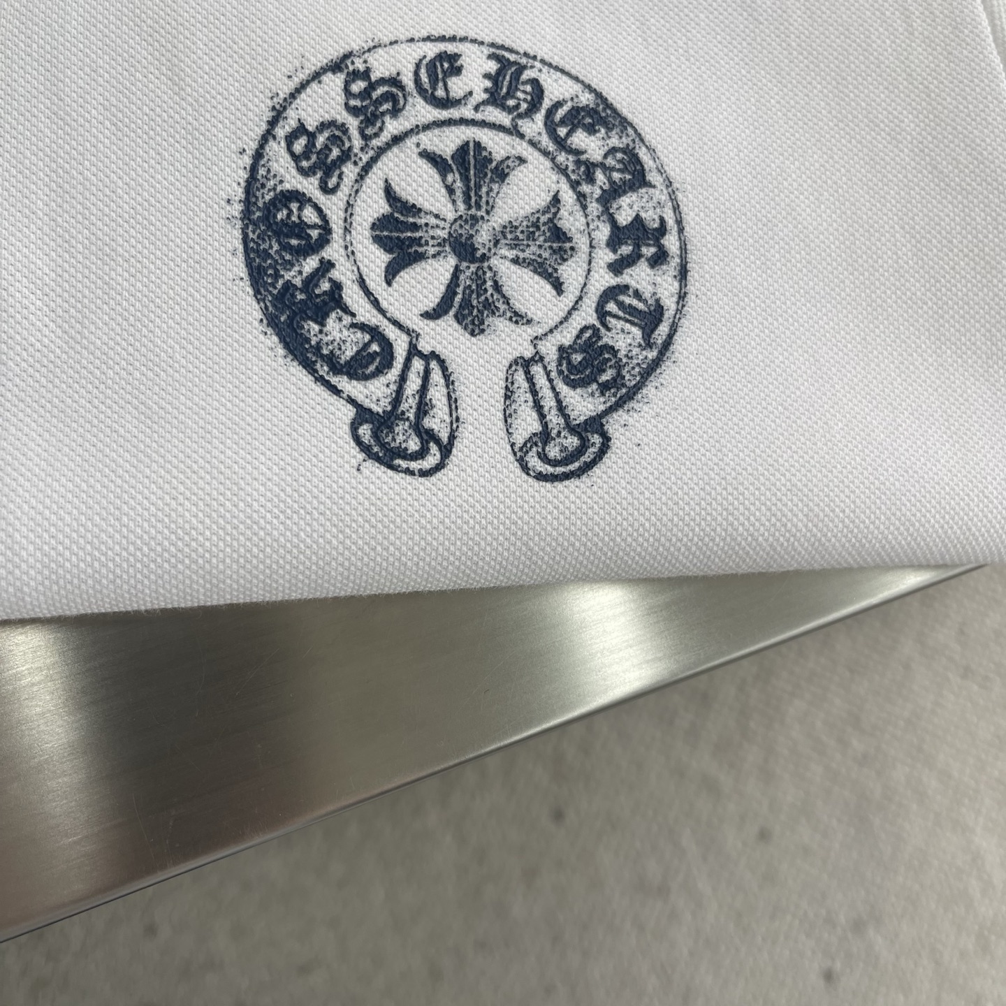 Chrome Hearts Polo Shirt - Short Sleeve Cotton Blend Top for Men, White 4 i1745503230206 4160 0 1