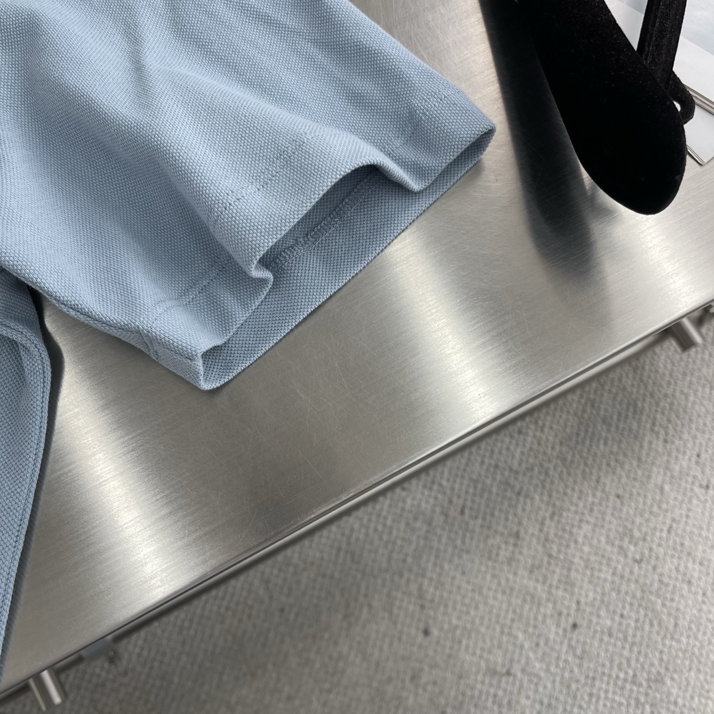 Valentino VLTN Logo Polo Shirt Light Blue Cotton Blend, Modern Fit 6 i1745503315334 8402 0 3