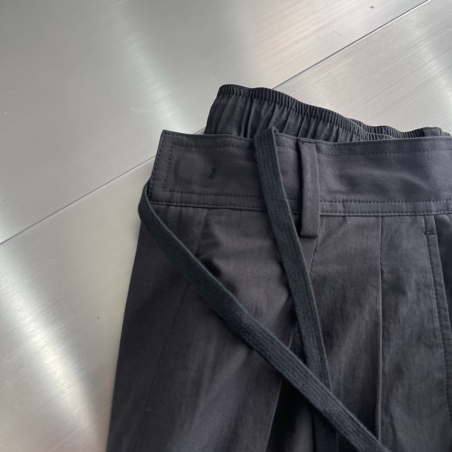 Celine Men's Black Cotton Blend Trousers, M-3XL, High-End Casual Style 4 i1745503470930 2830 0 0