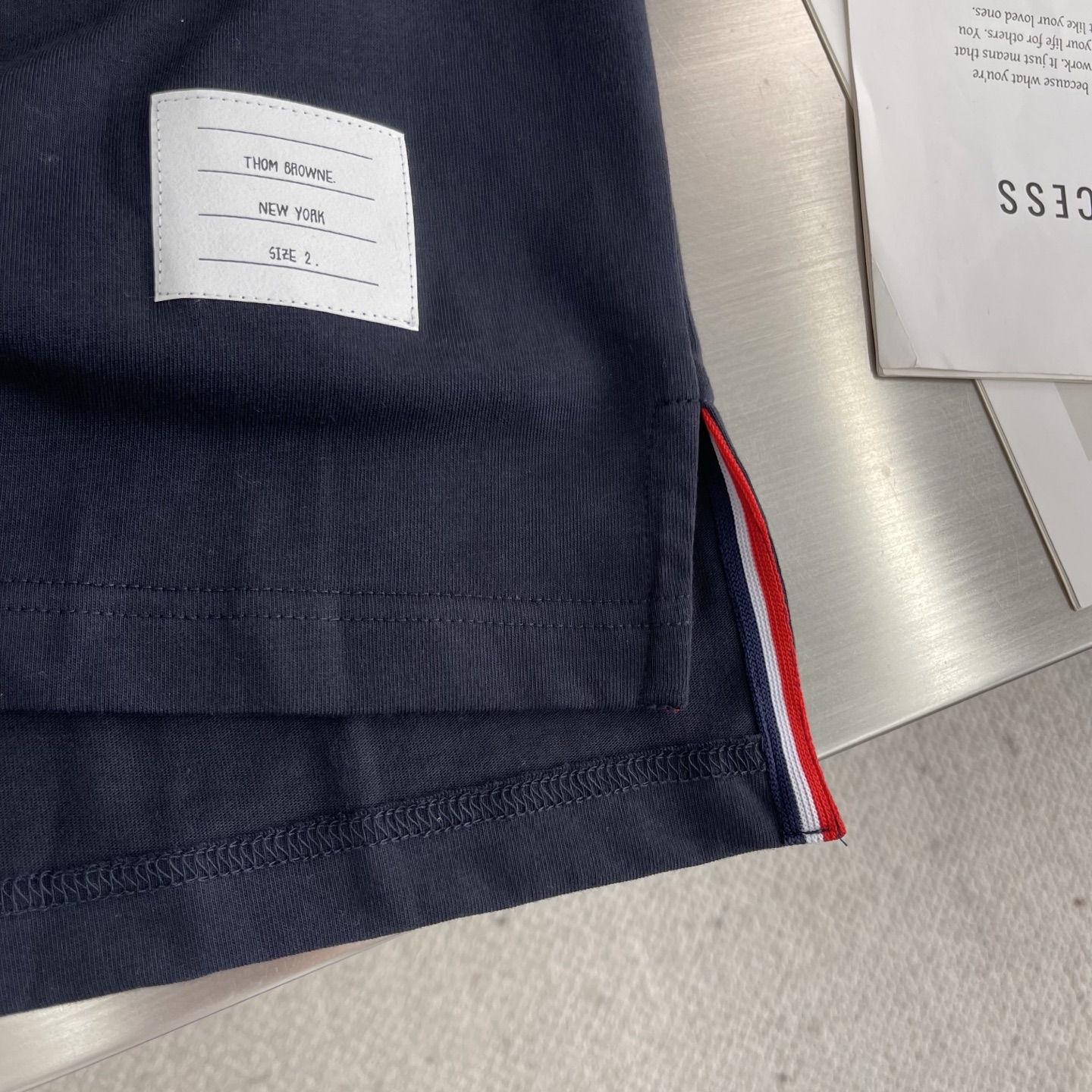 Thom Browne Snake Embroidered Short Sleeve T-Shirt | Soft & Breathable 7 i1745677347859 4085 0 3