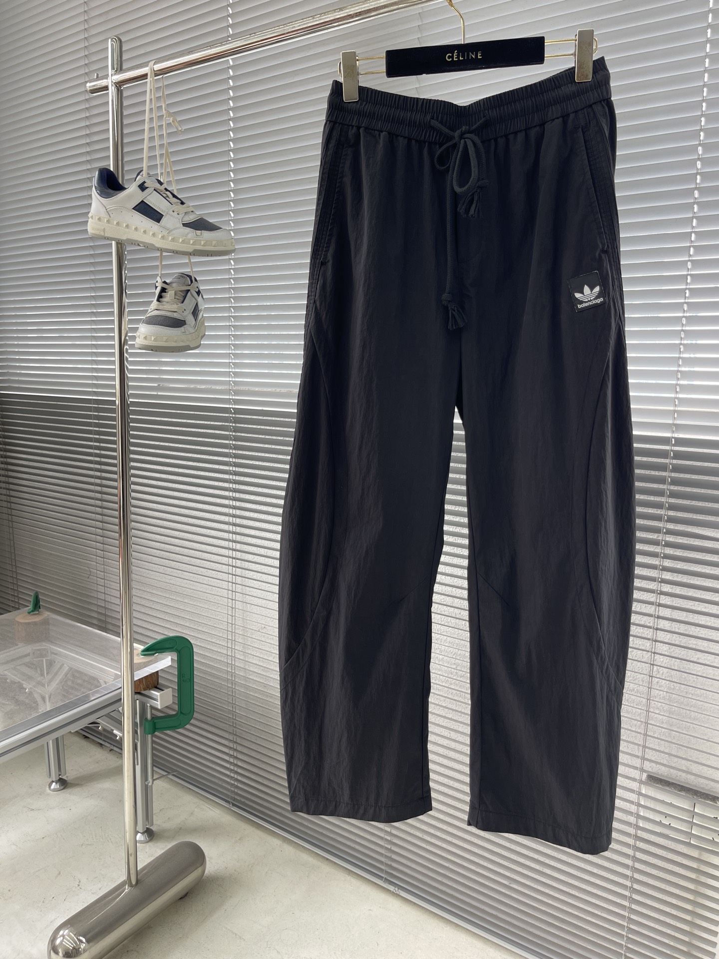 Adidas x Balenciaga Woven Three-Stripe Casual Sports Pants 1 i1745816871606 1724 0 6
