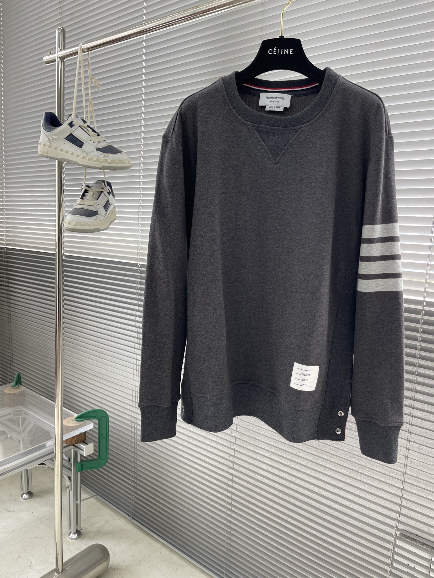 Thom Browne New Colorblock Weave Crewneck Sweatshirt - High Quality Cotton 1 i1745817640665 7973 0 5