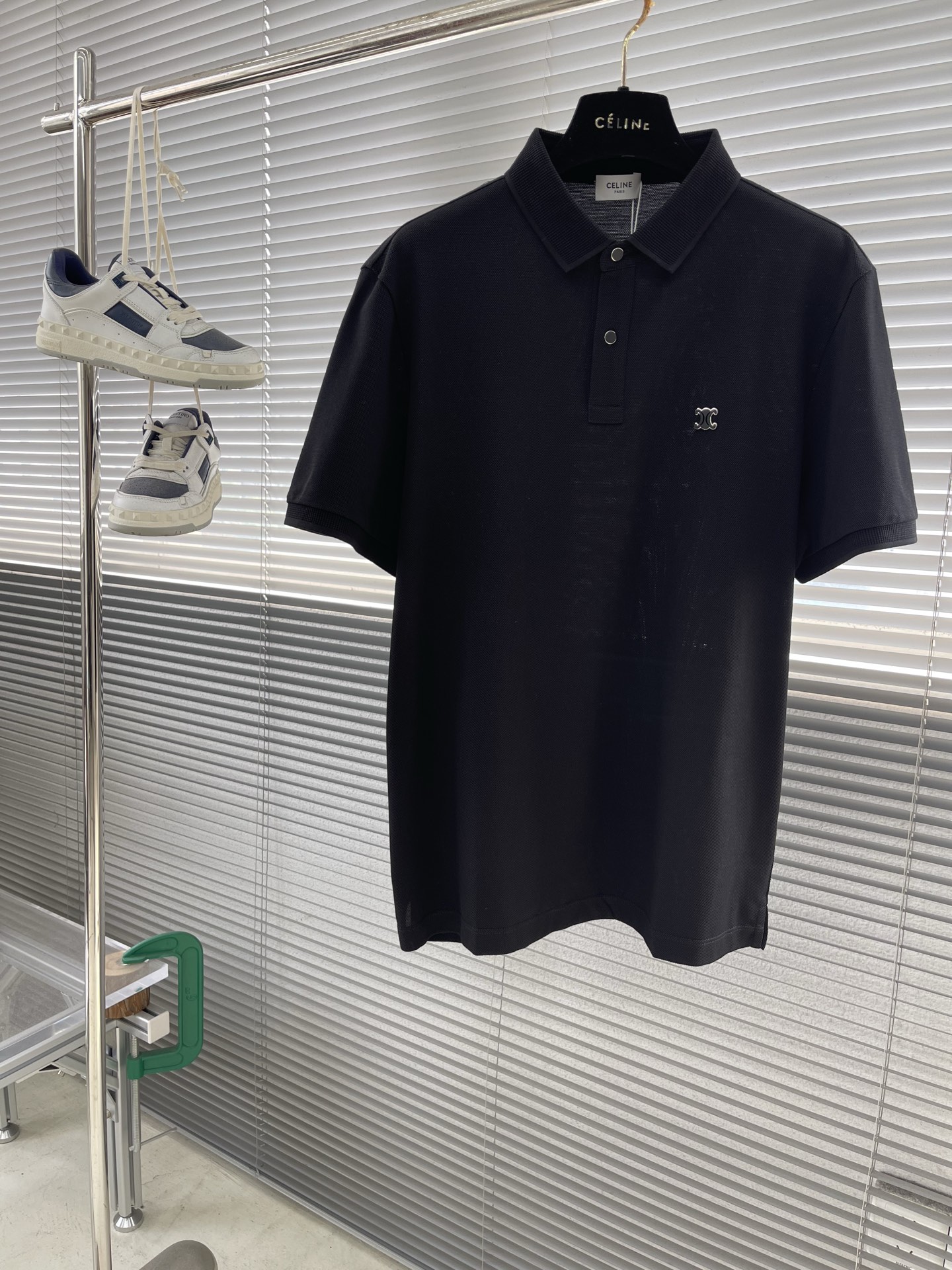 CELINE Men's Classic Fit Polo Shirt - Short Sleeve, Summer Essential 1 i1745818806956 3688 0 8
