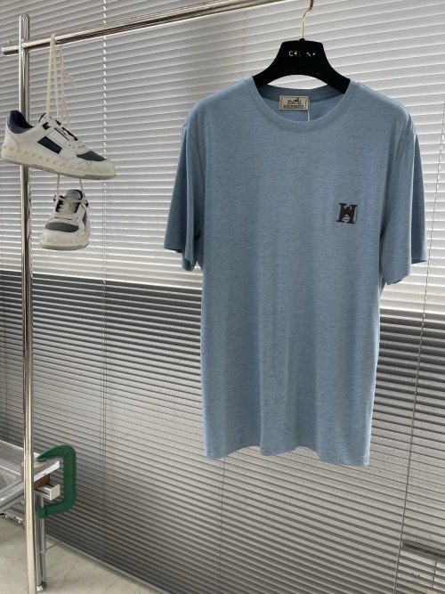 Hermes Men's Short Sleeve T-Shirt - Round Neck, Lightweight & Comfortable 1 Hermes Men's Short Sleeve T-Shirt - Round Neck, Lightweight & Comfortable