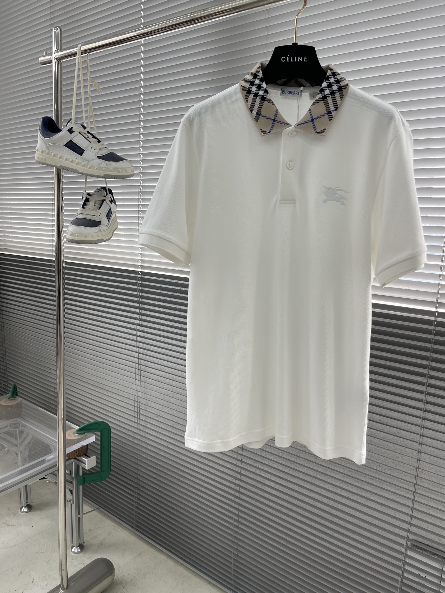 Burberry Classic Check Polo Shirt | Short Sleeve, Breathable Piqué Cotton 1 i1745831061021 2731 0 5