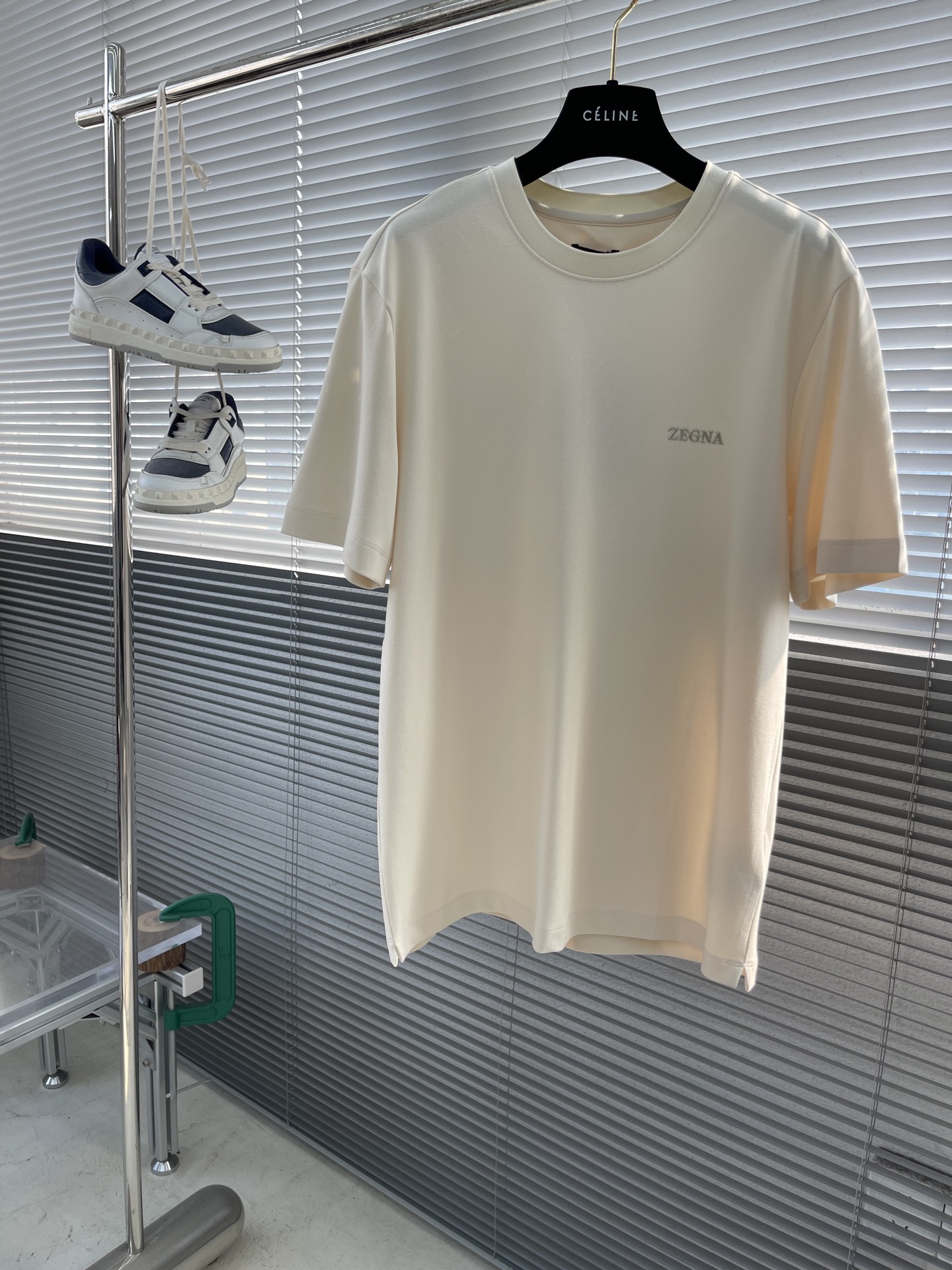 ZEGNA Men's Lightweight Breathable Pique Crew Neck T-Shirt, Casual and Stylish 1 i1745832676233 8520 0 5